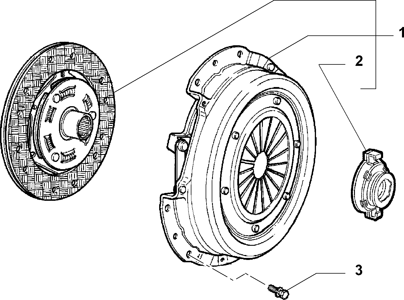 FIAT 71734766 - Sajūga komplekts autodraugiem.lv