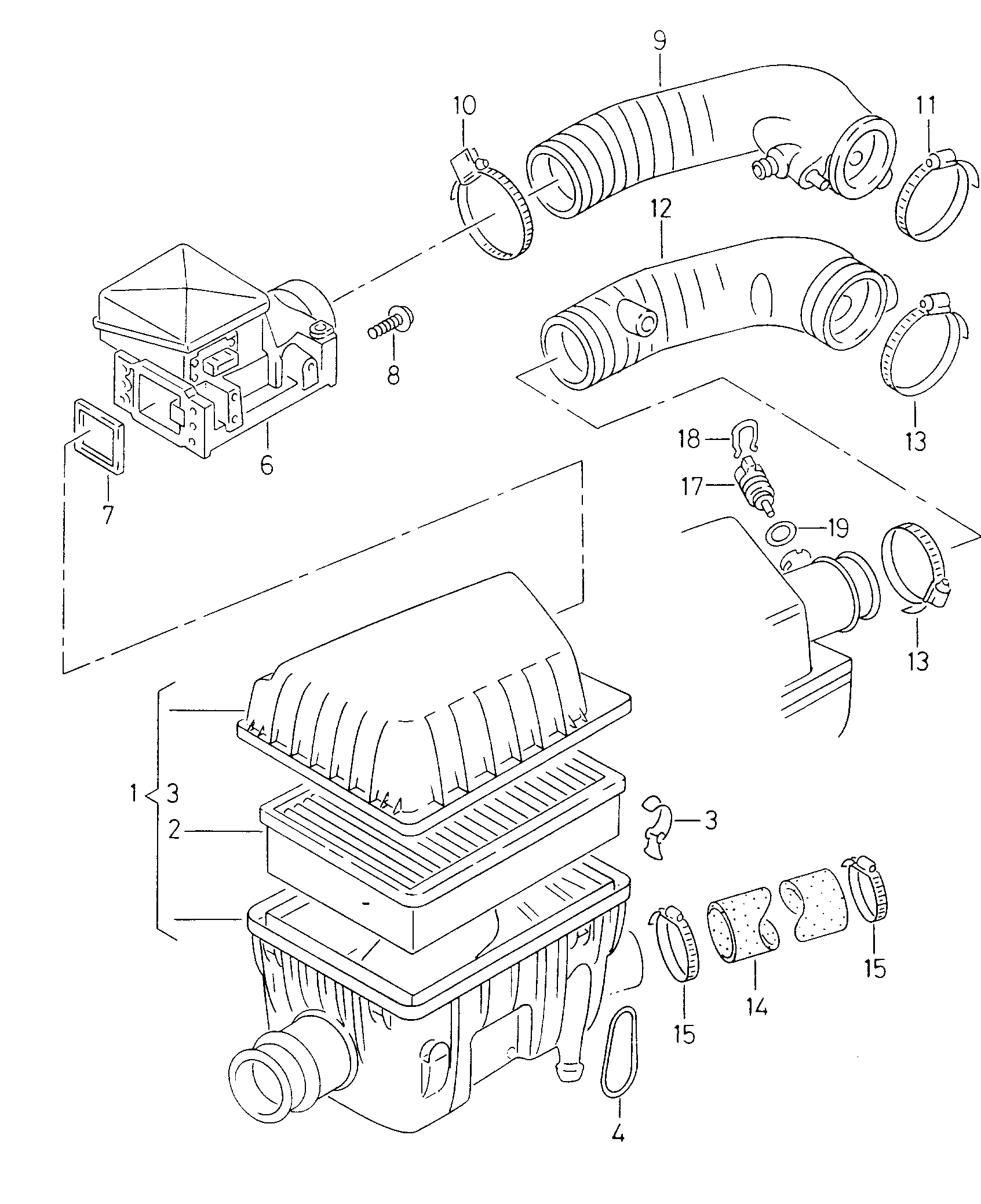 Bentley 037 906 461 BX - Gaisa masas mērītājs autodraugiem.lv