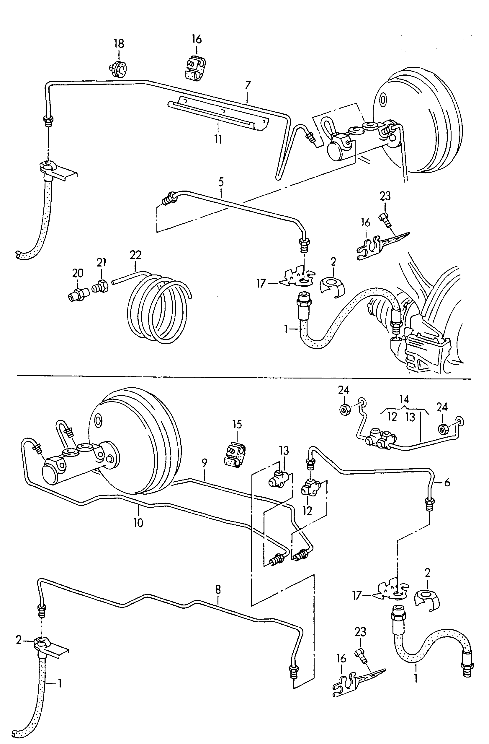 Seat 1H0 611 701 F - Bremžu šļūtene autodraugiem.lv