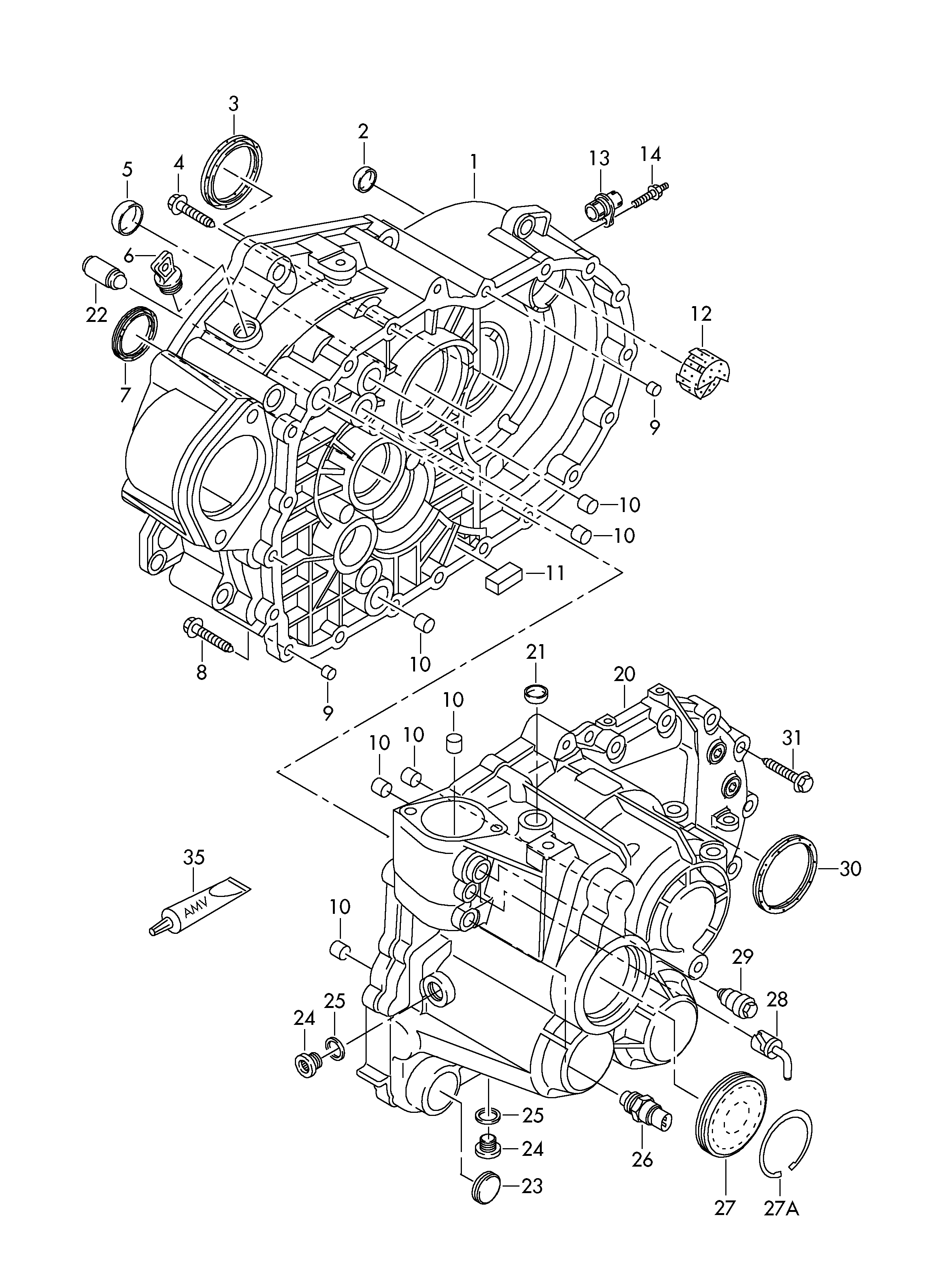 Seat AMV18820003 - Sealing compound paste autodraugiem.lv