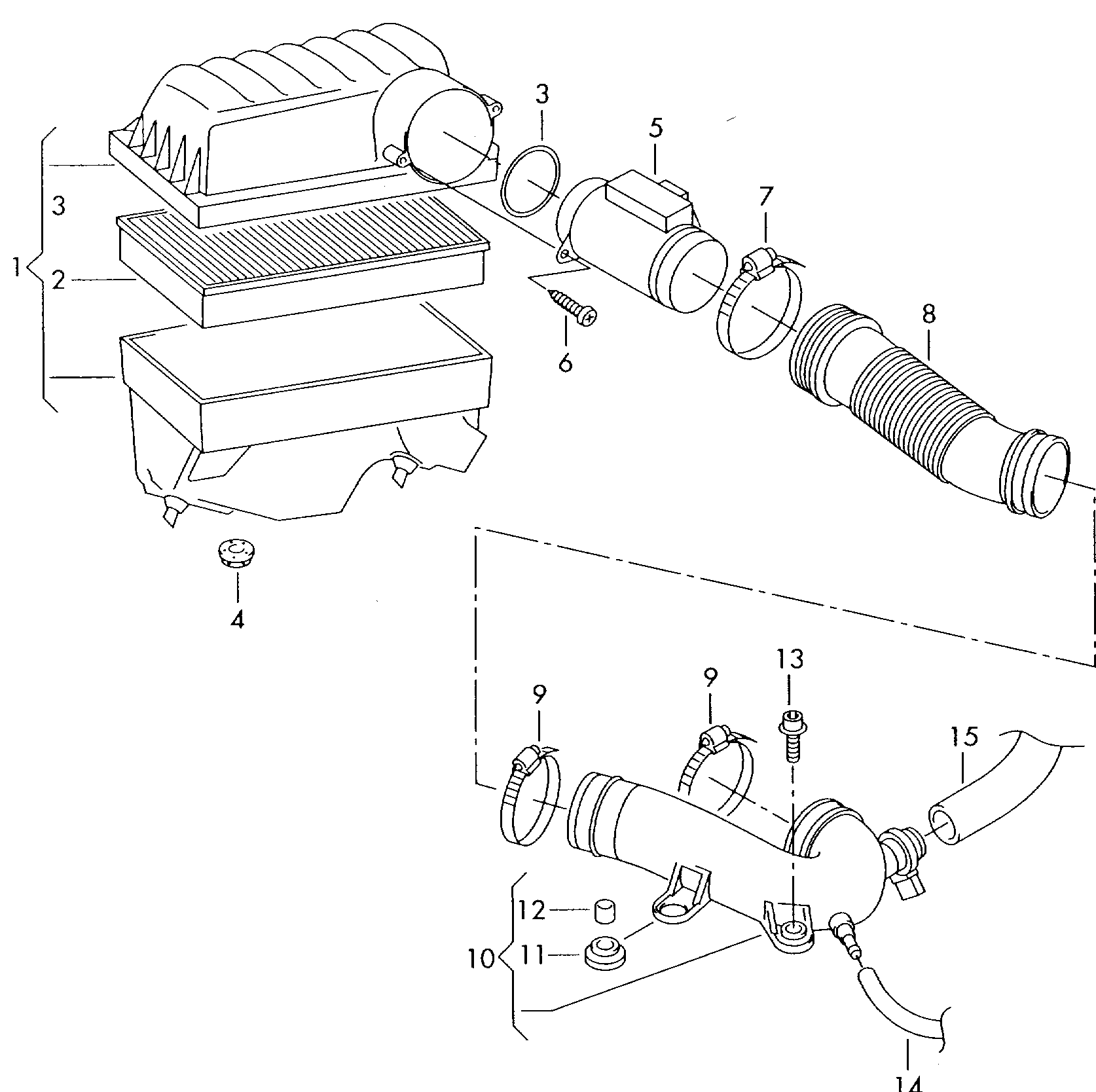 Seat 071 906 461 B - Gaisa masas mērītājs autodraugiem.lv