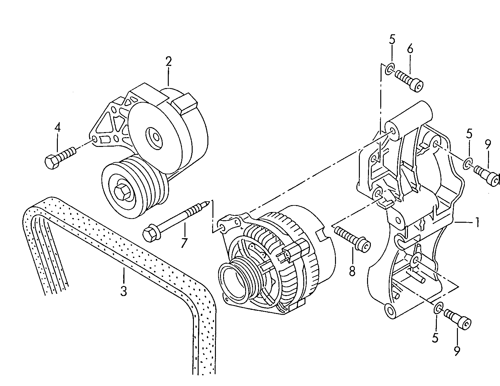 FORD 022 145 299 D - Parazīt / Vadrullītis, Ķīļrievu siksna autodraugiem.lv