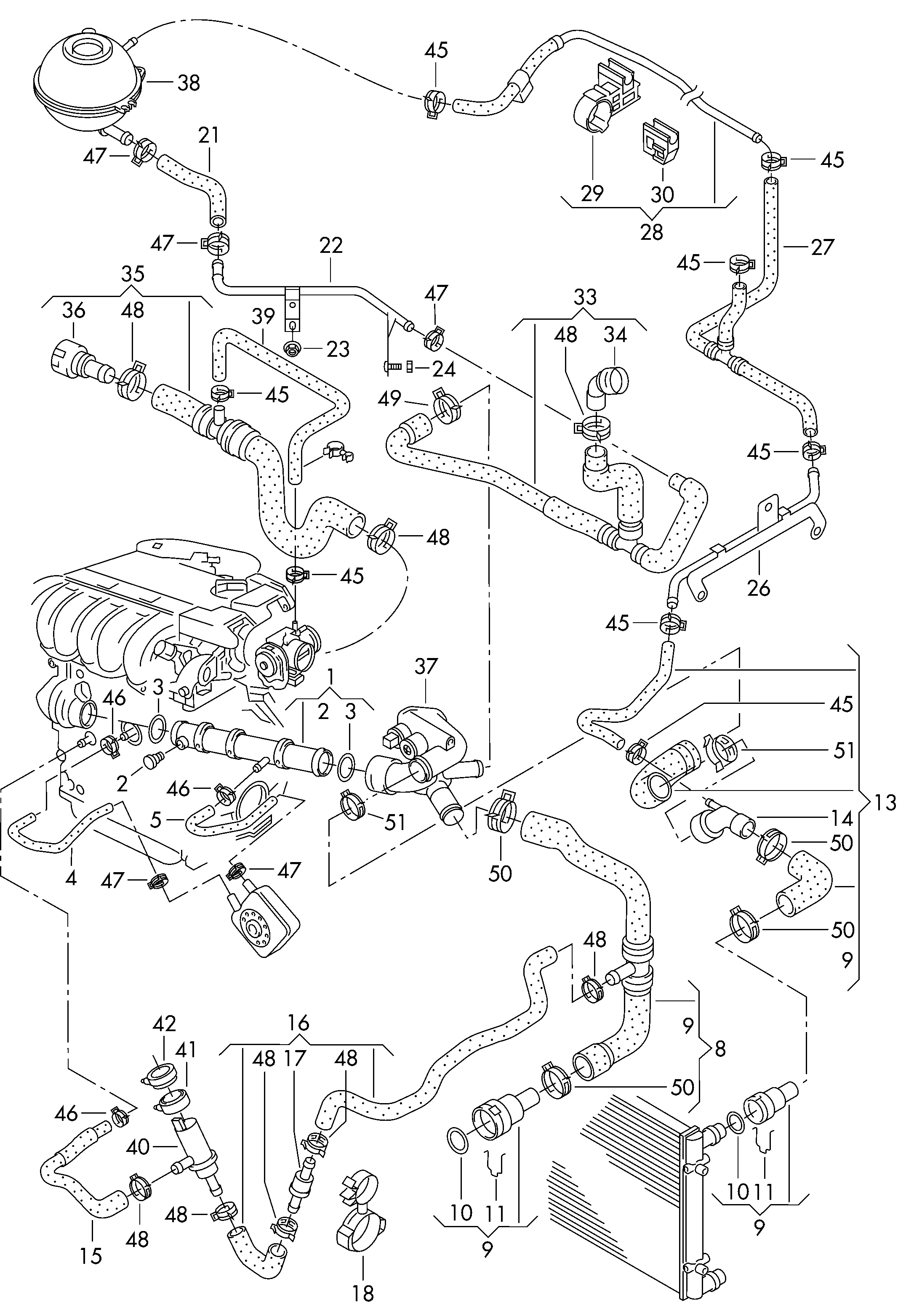 AUDI 251 965 561 B - Papildus ūdenssūknis autodraugiem.lv