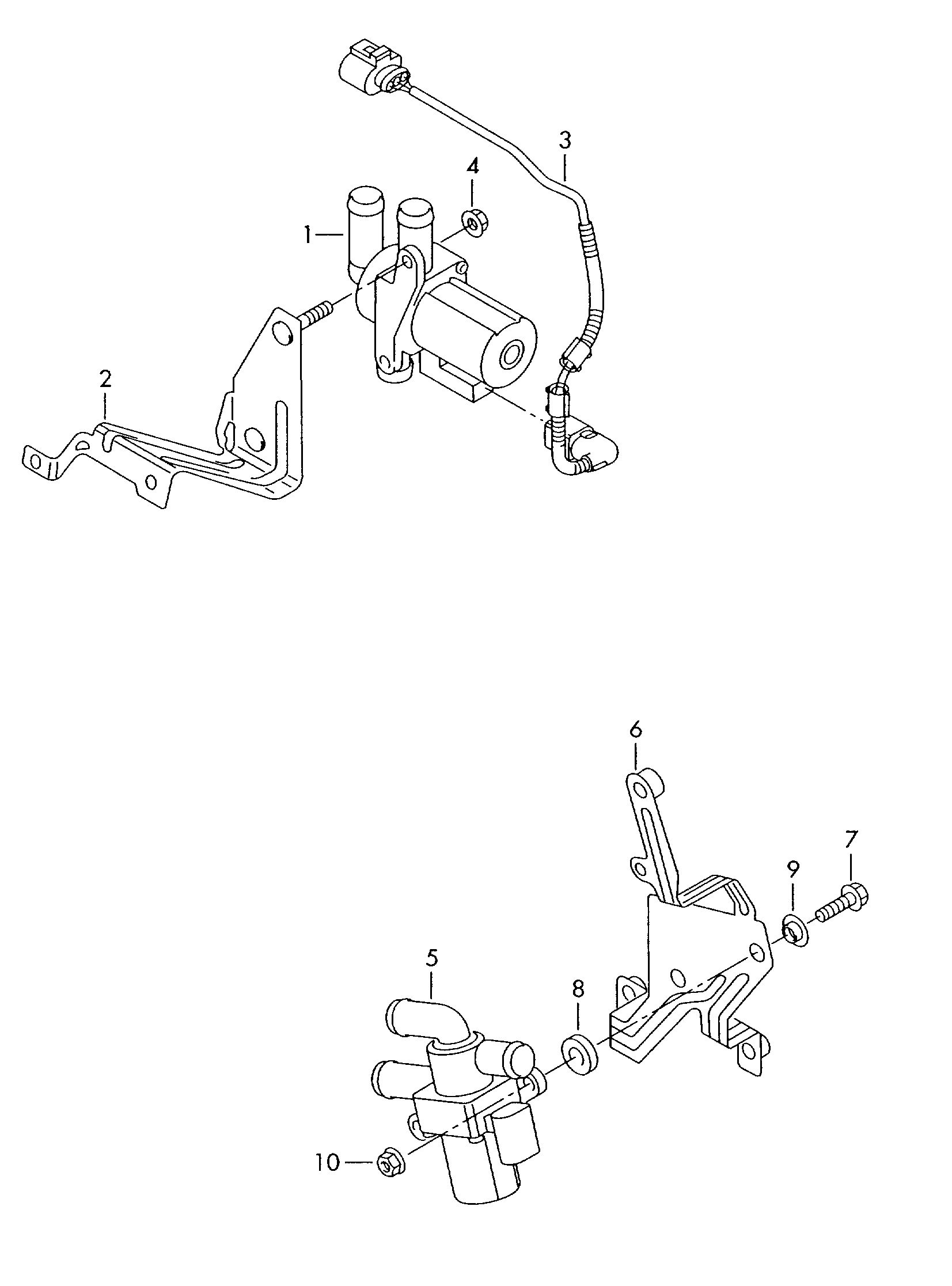 VAG 1K0820036B - Dzesēšanas šķidruma regulēšanas vārsts autodraugiem.lv