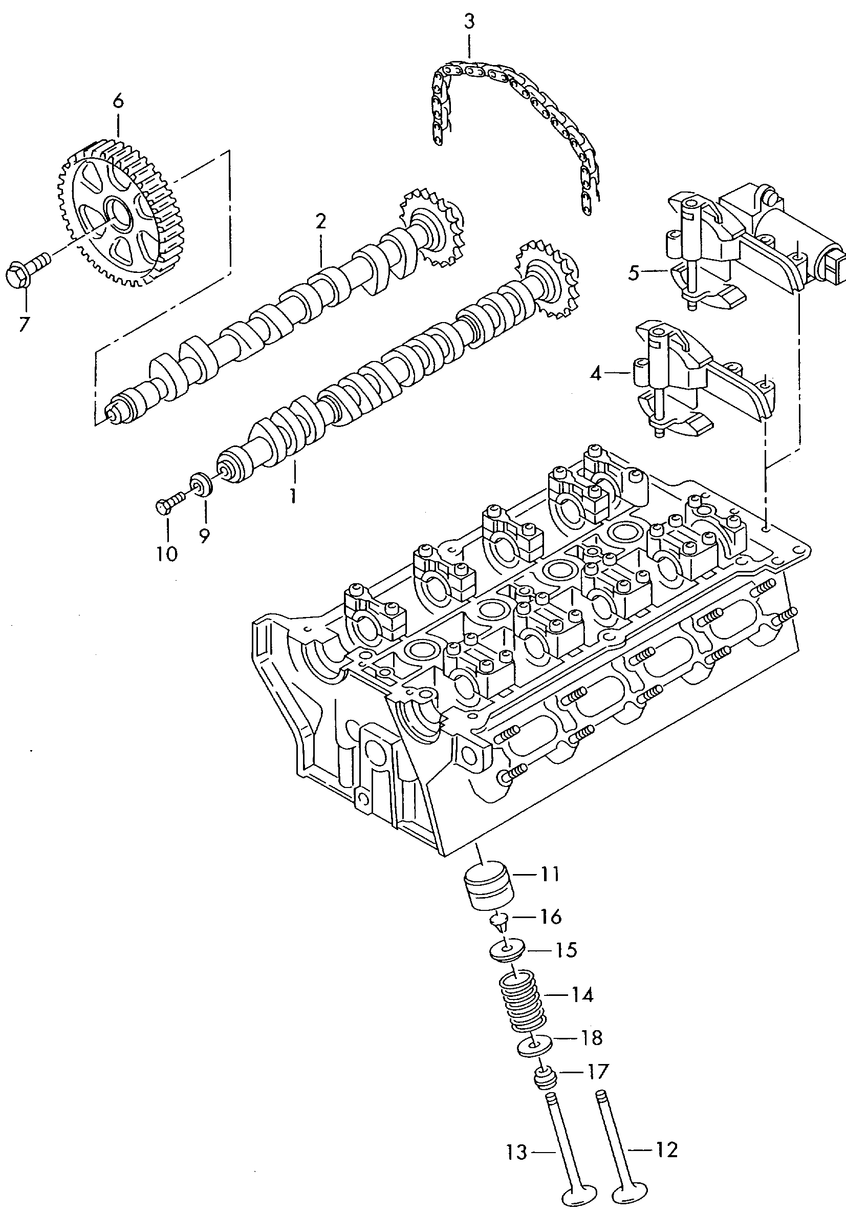 Seat 058 109 088 K - Sadales vārpstas regulēšanas mehānisms autodraugiem.lv