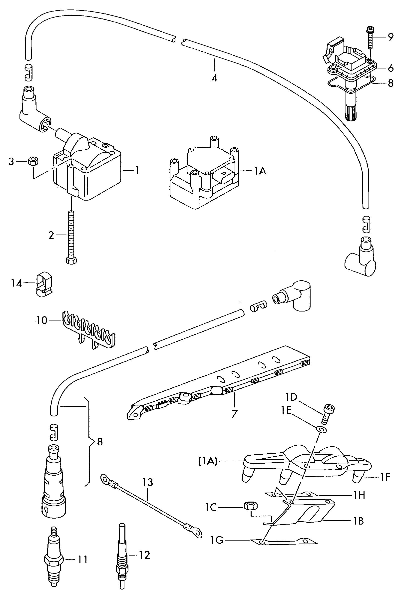 Lamborghini 101 905 601 F - Aizdedzes svece autodraugiem.lv