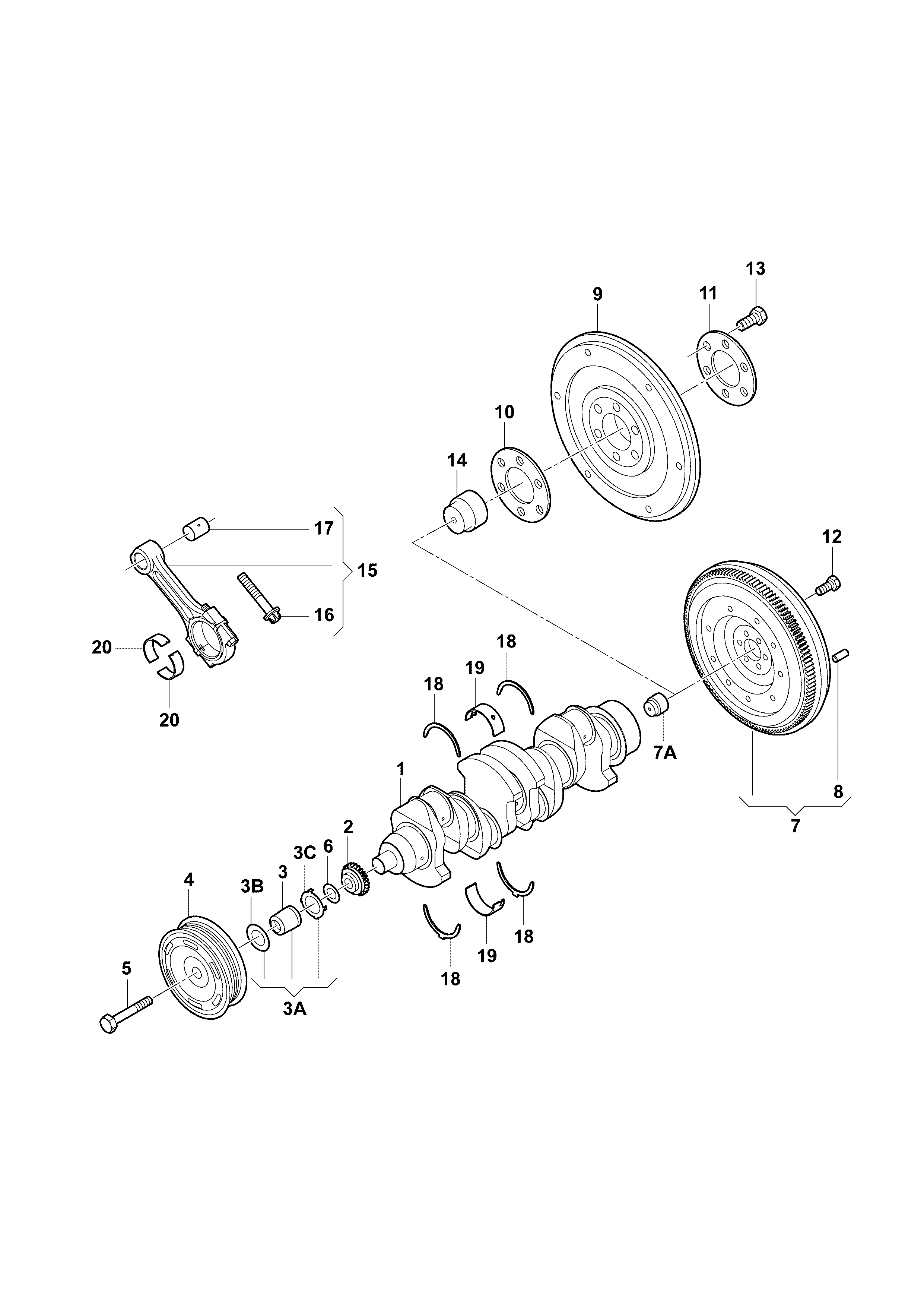 VW 03C105209AC - Sadales vārpstas piedziņas ķēdes komplekts autodraugiem.lv