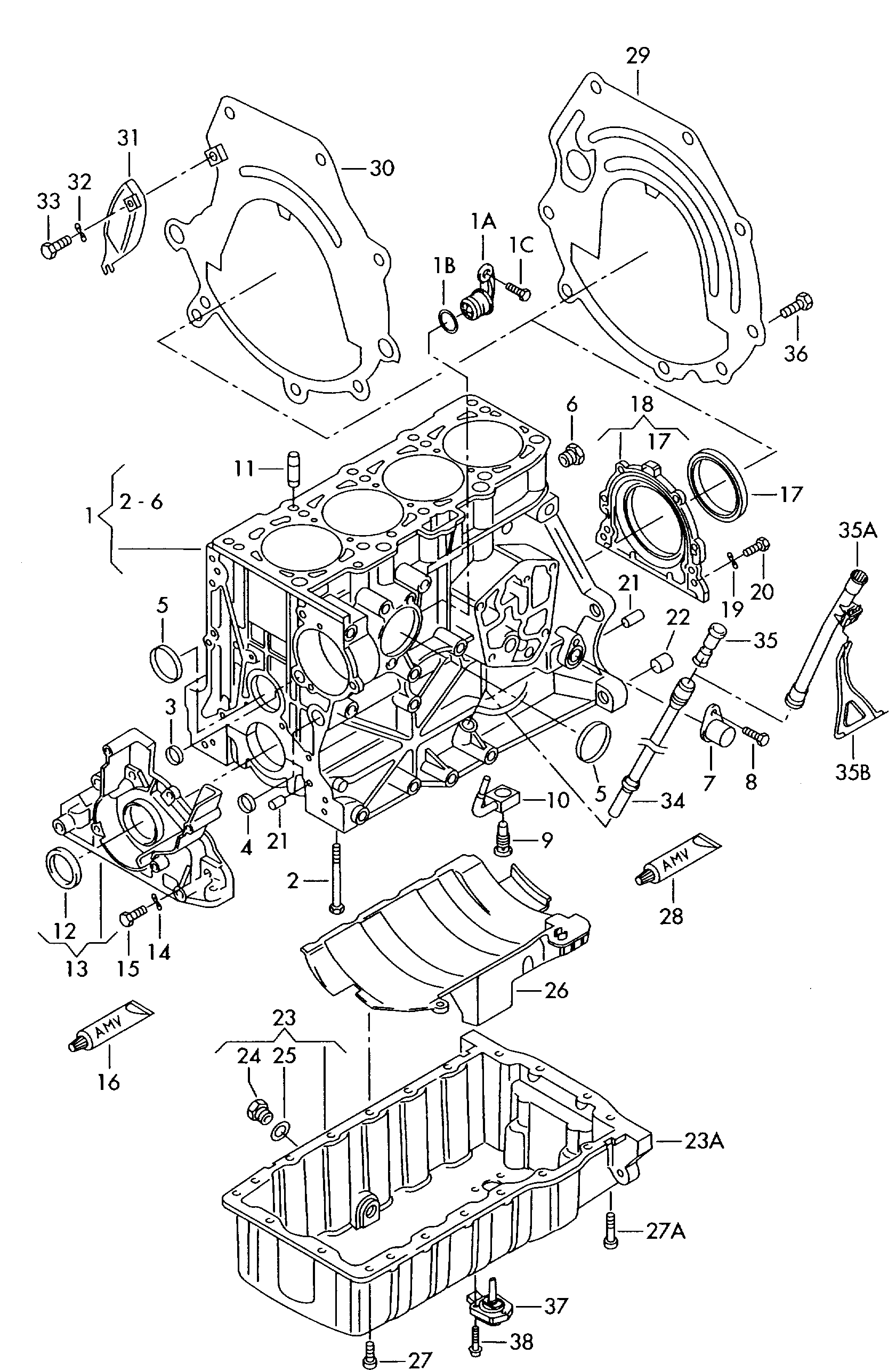 Seat 038 103 603 N - Eļļas vācele autodraugiem.lv