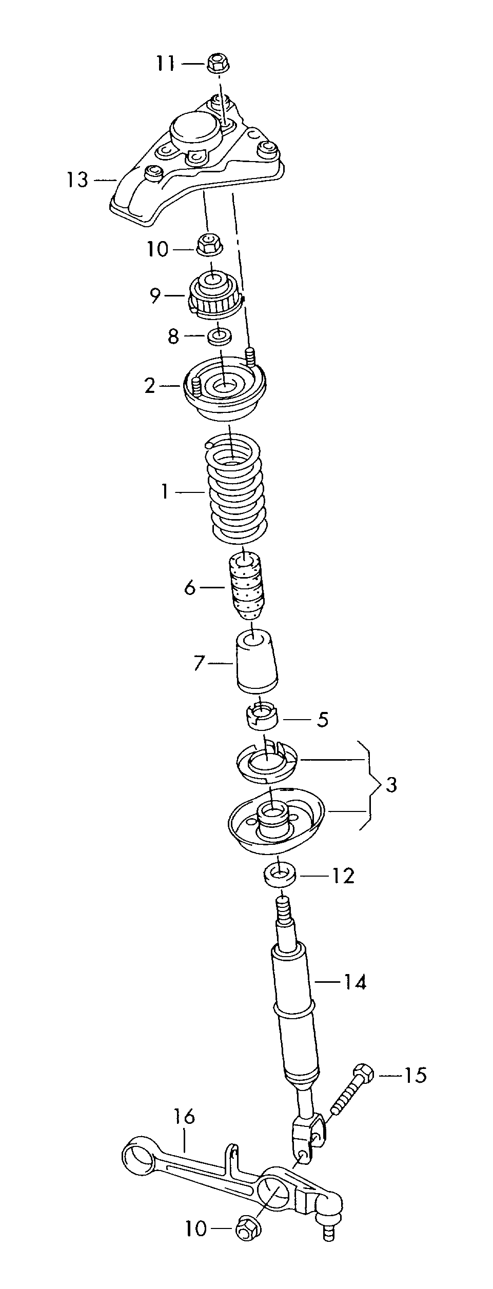 AUDI 8D0 411 105 BA - Balstiekārtas atspere autodraugiem.lv