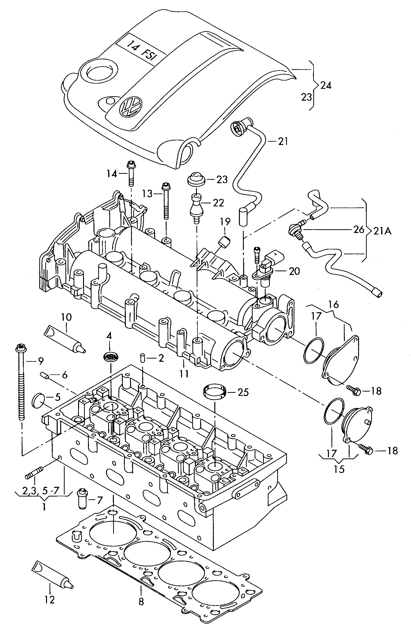 VW D 188 003 A1 - Blīve, Eļļas vācele autodraugiem.lv