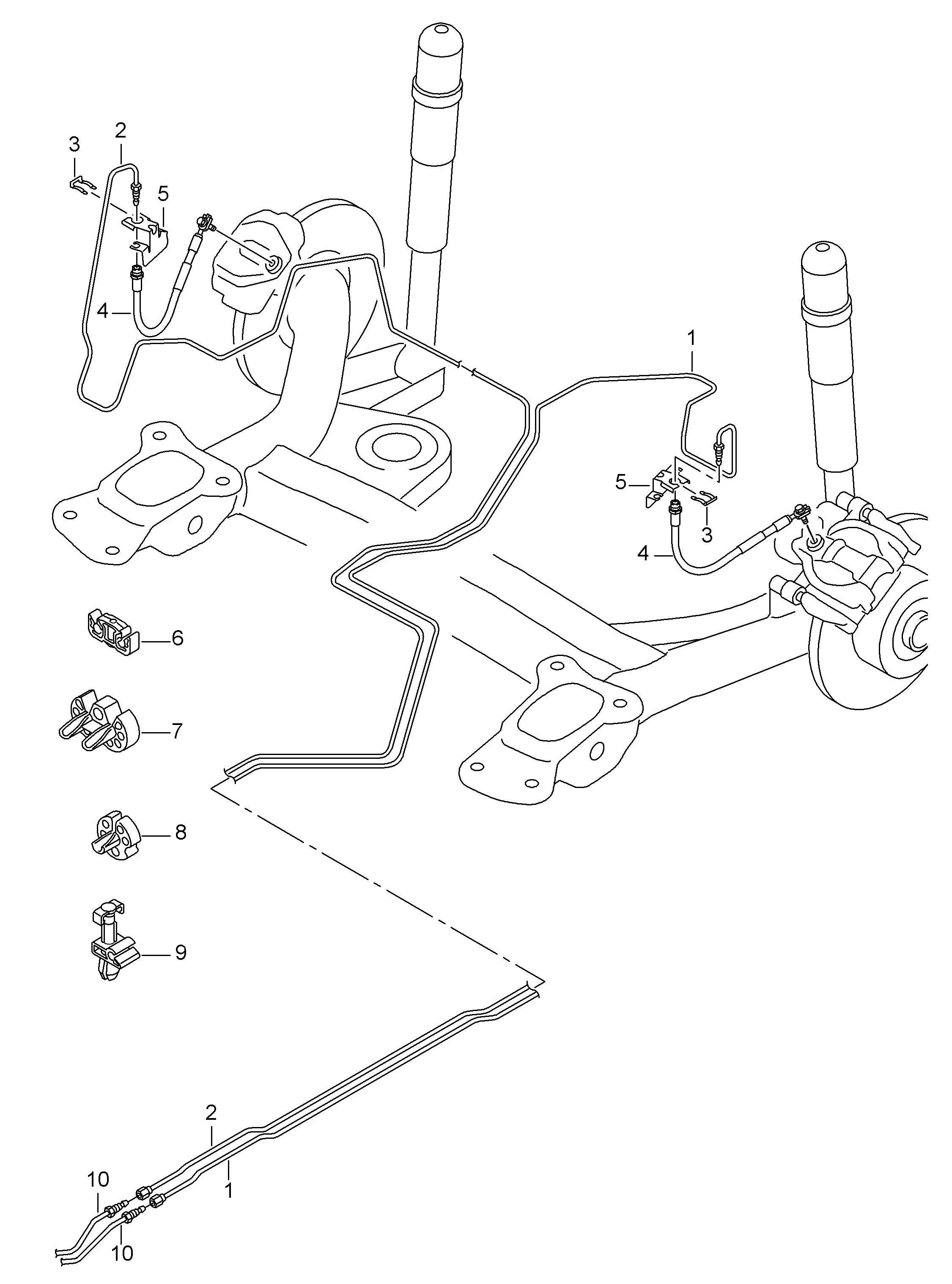 VW 191 611 715 - Kronšteins, Bremžu šļauka autodraugiem.lv