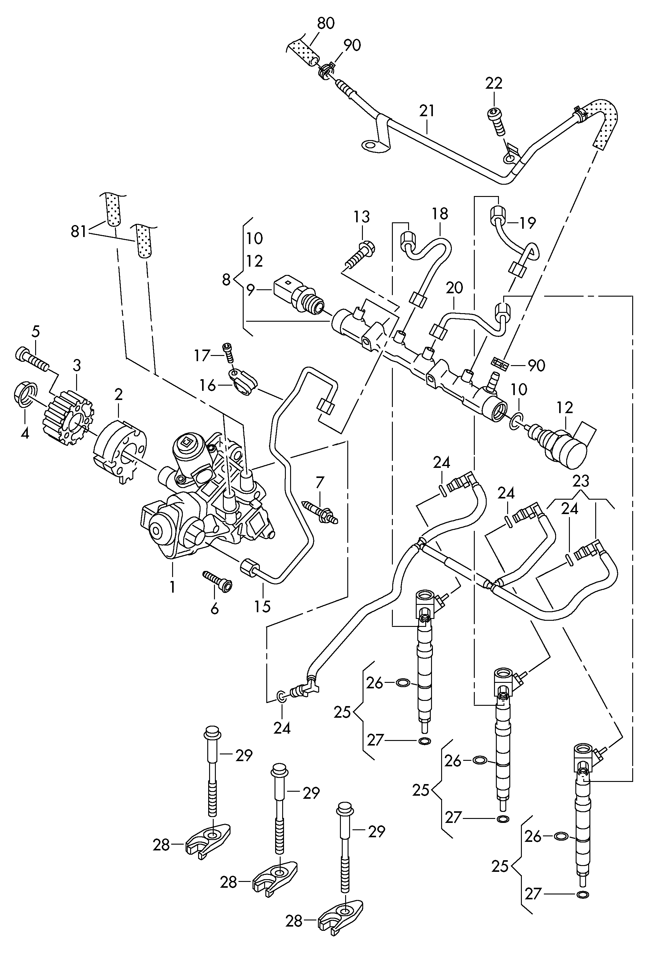 Skoda 03P 130 277 A - Smidzinātājs autodraugiem.lv