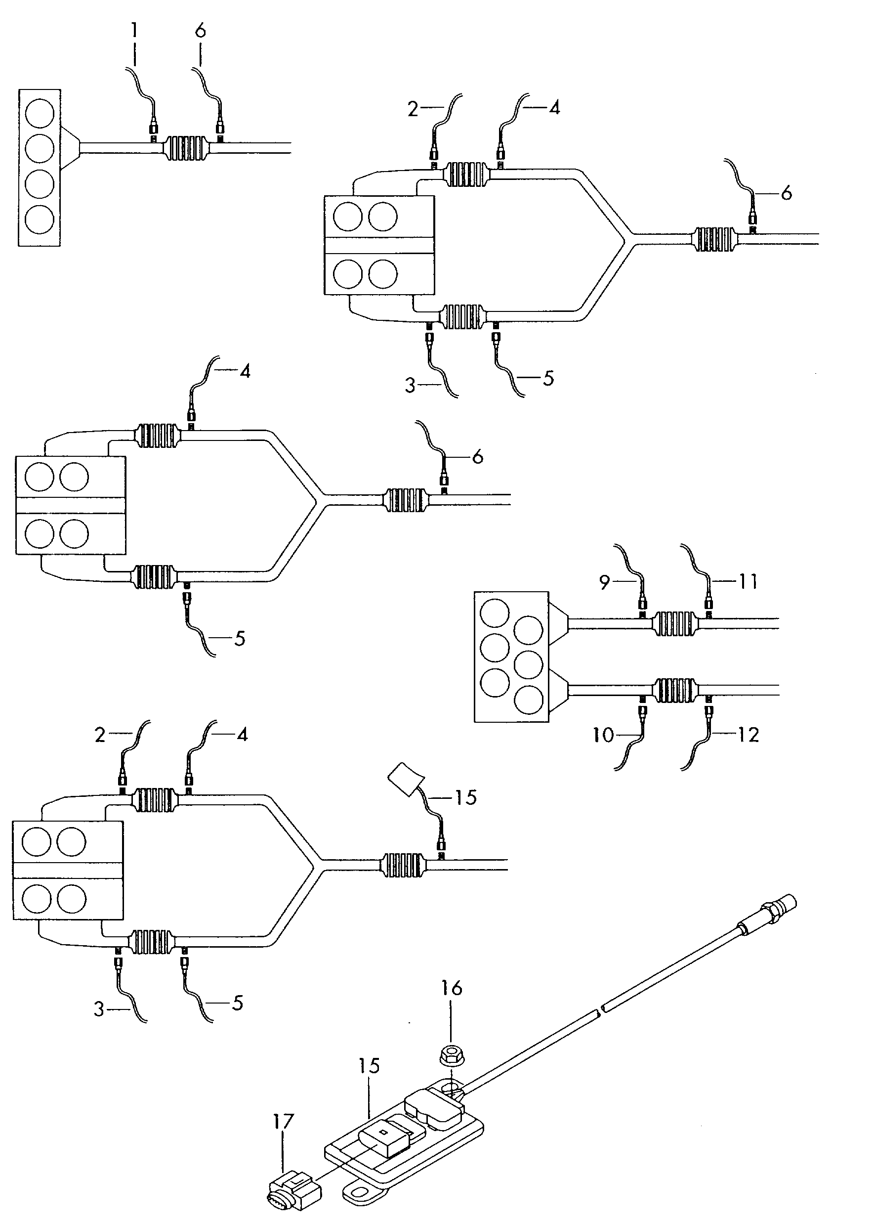 VW 03F 906 262 C - Lambda zonde autodraugiem.lv