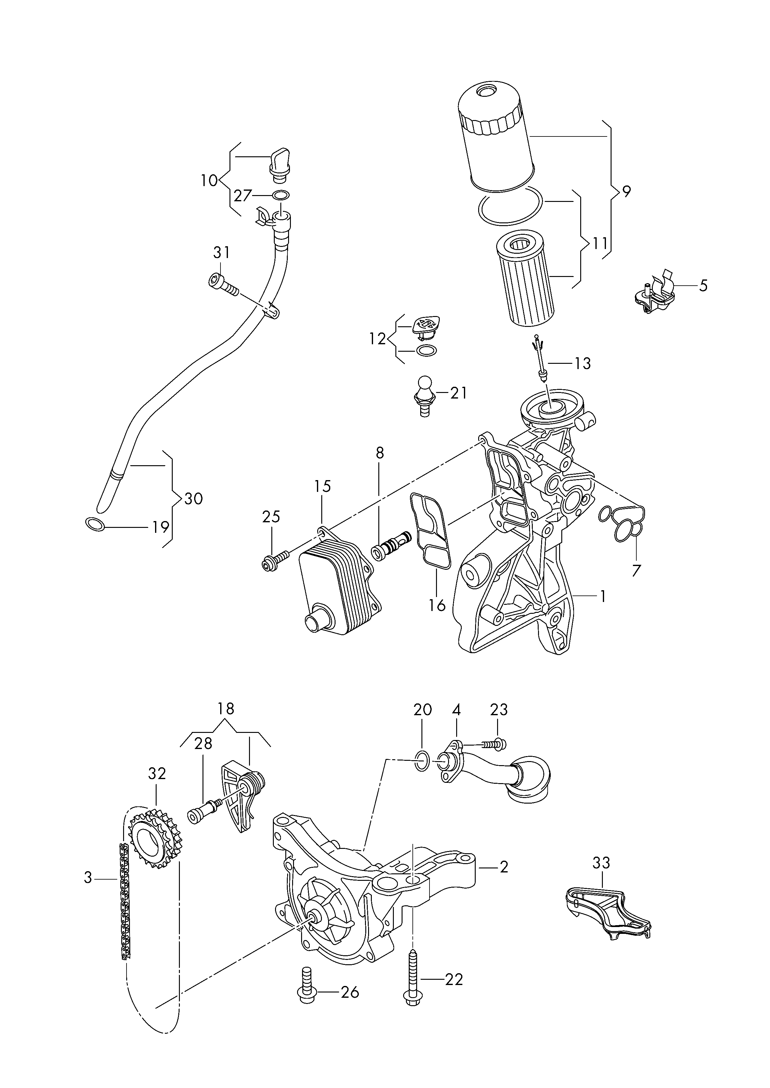 Skoda 06H115105AN - Eļļas sūknis autodraugiem.lv