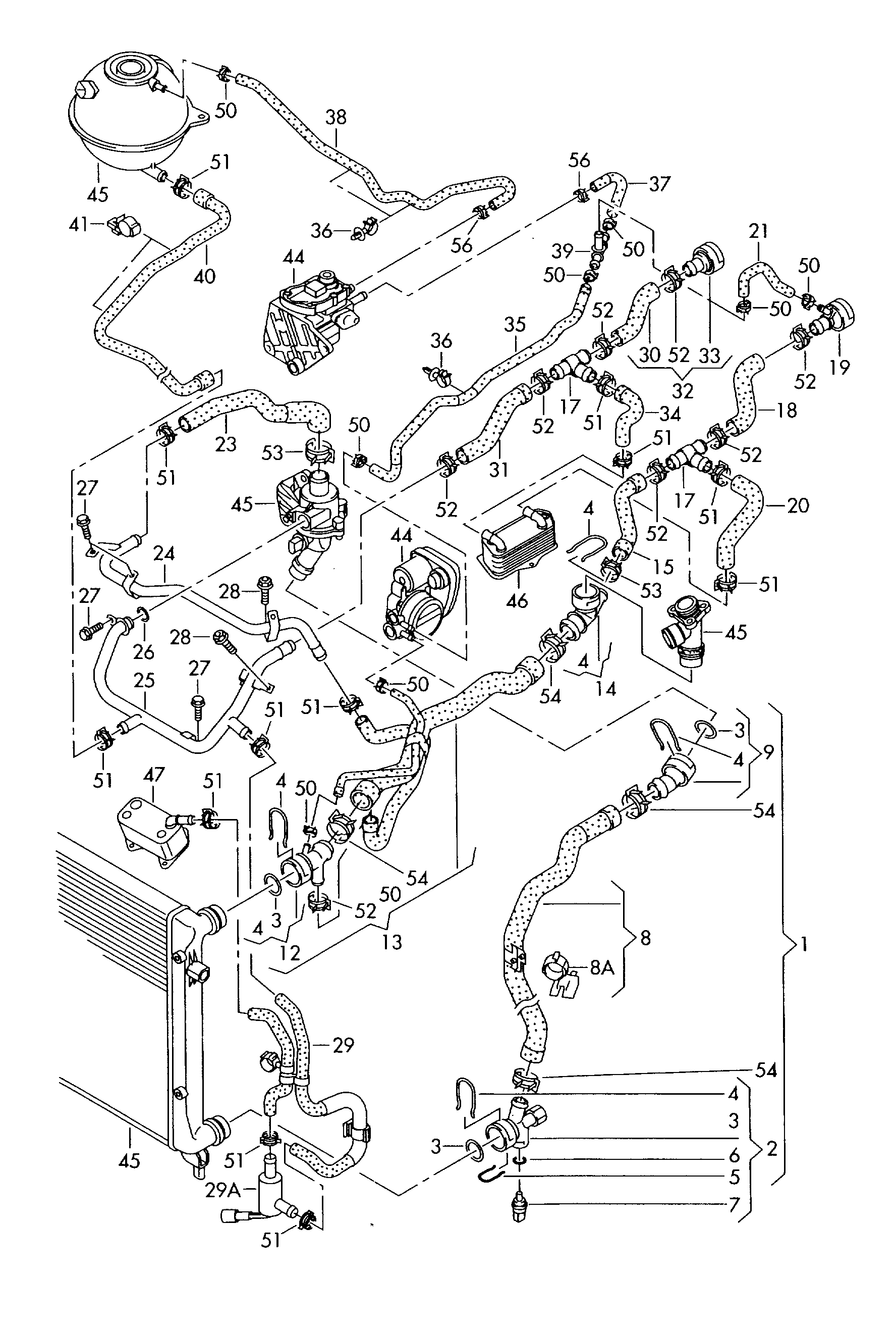 VW 1K0122291B - Dzesēšanas šķidruma flancis autodraugiem.lv