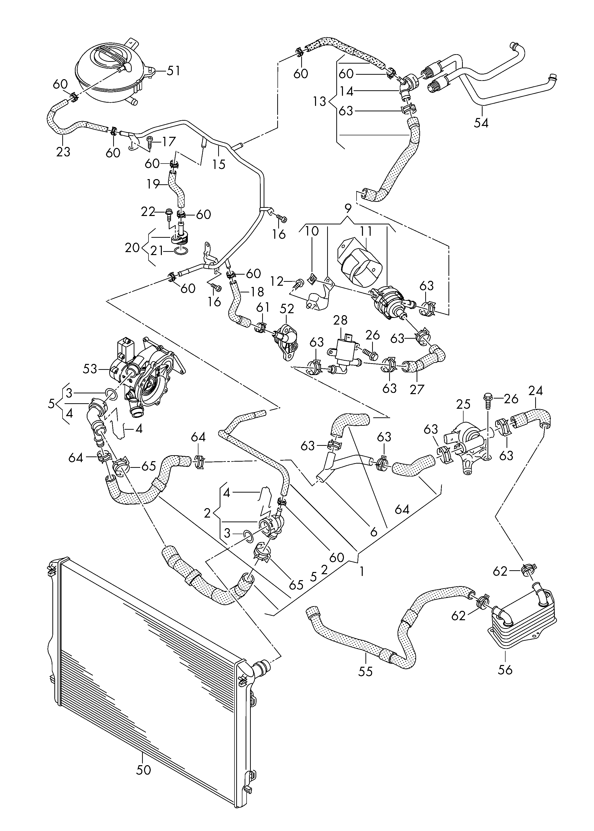 Seat 5Q0122093A - Spiediena pārveidotājs, Turbokompresors autodraugiem.lv