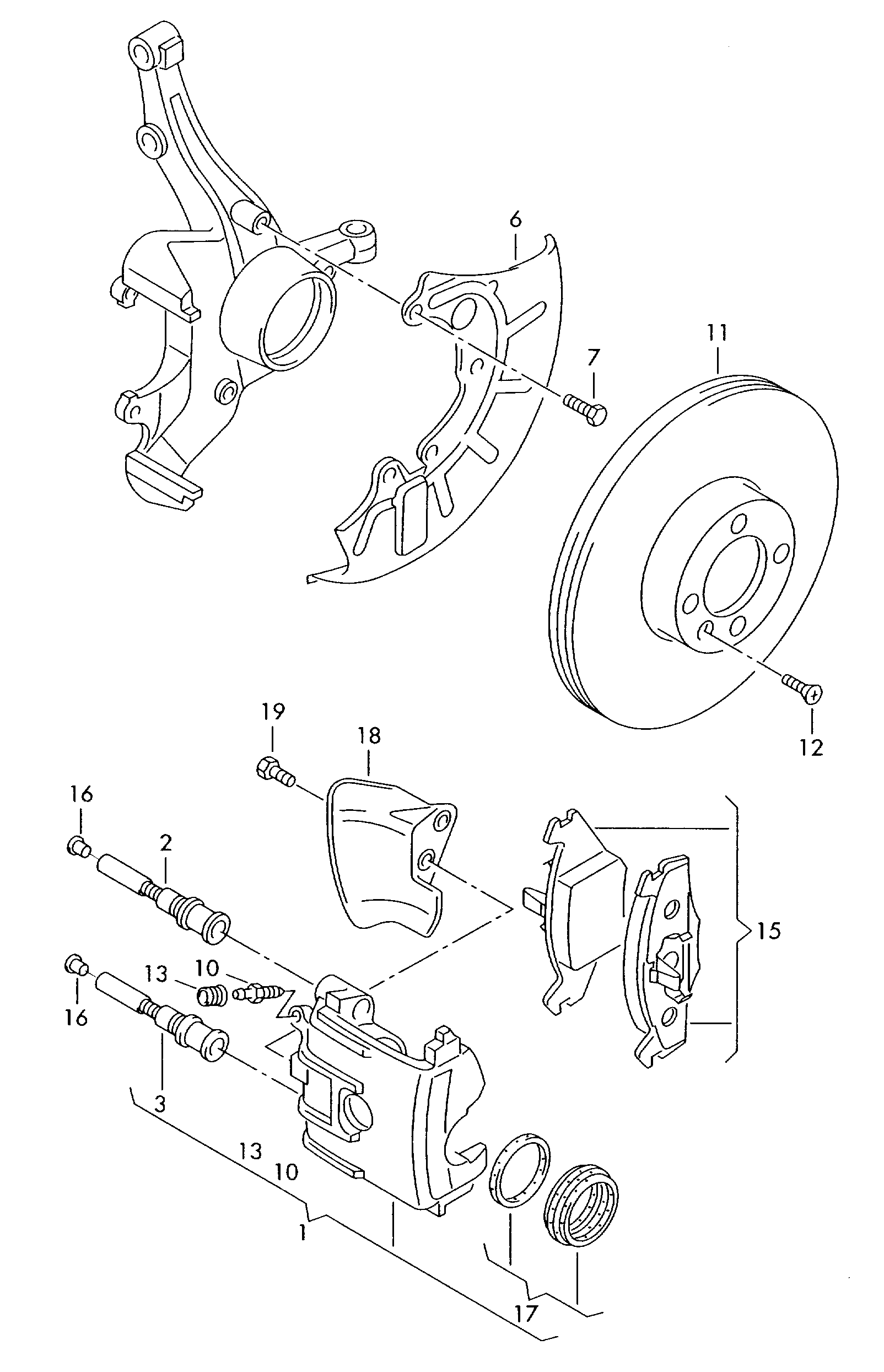 Seat JZW 615 301 N - Bremžu diski autodraugiem.lv