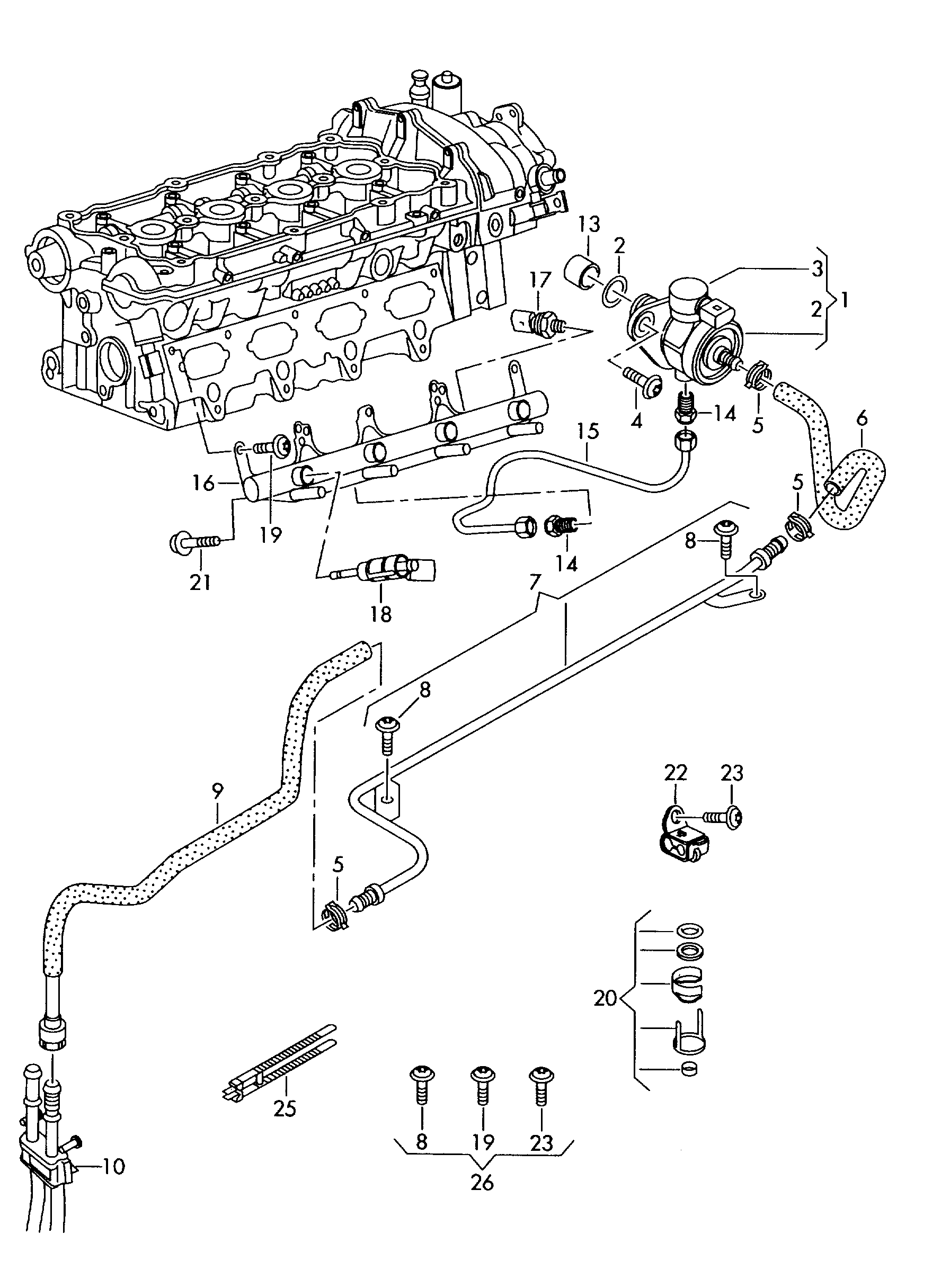 AUDI 06H906036F - Smidzinātājs autodraugiem.lv