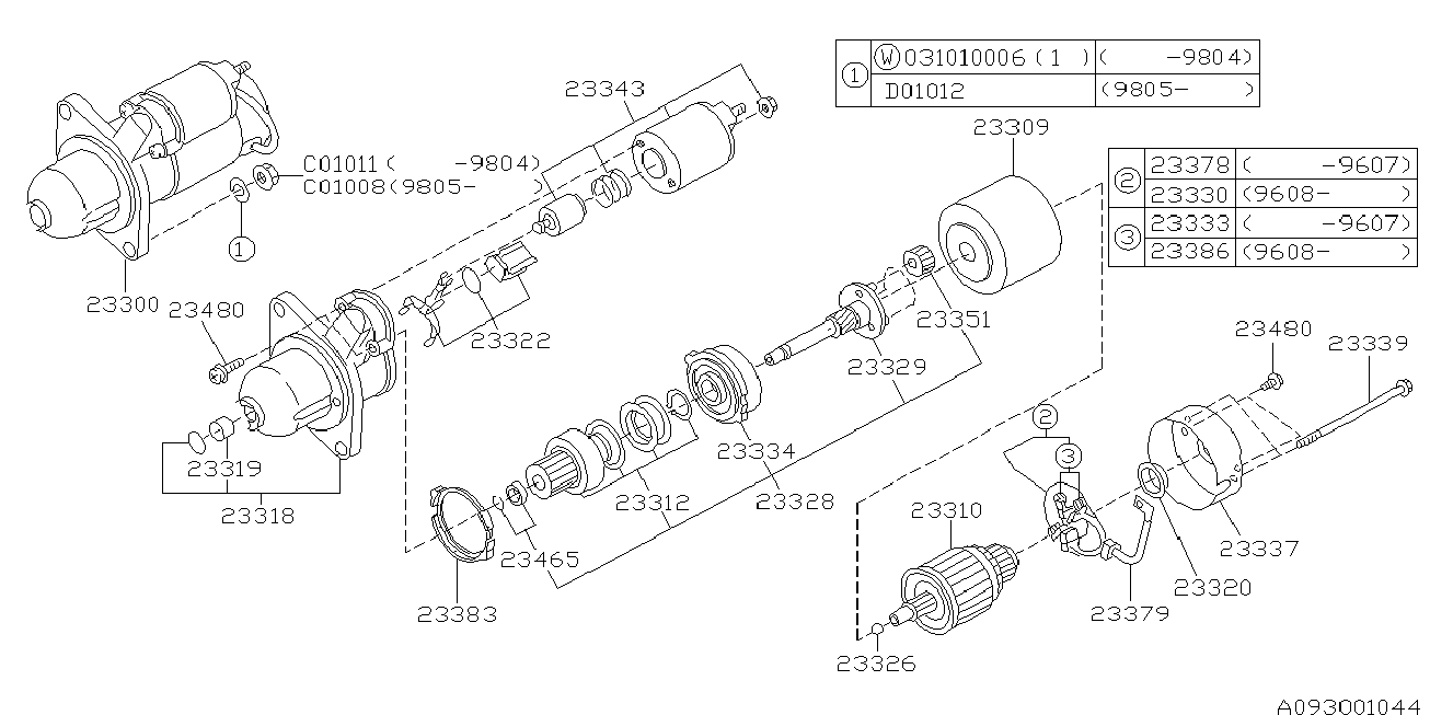 NISSAN 23300-AA380 - Starteris autodraugiem.lv