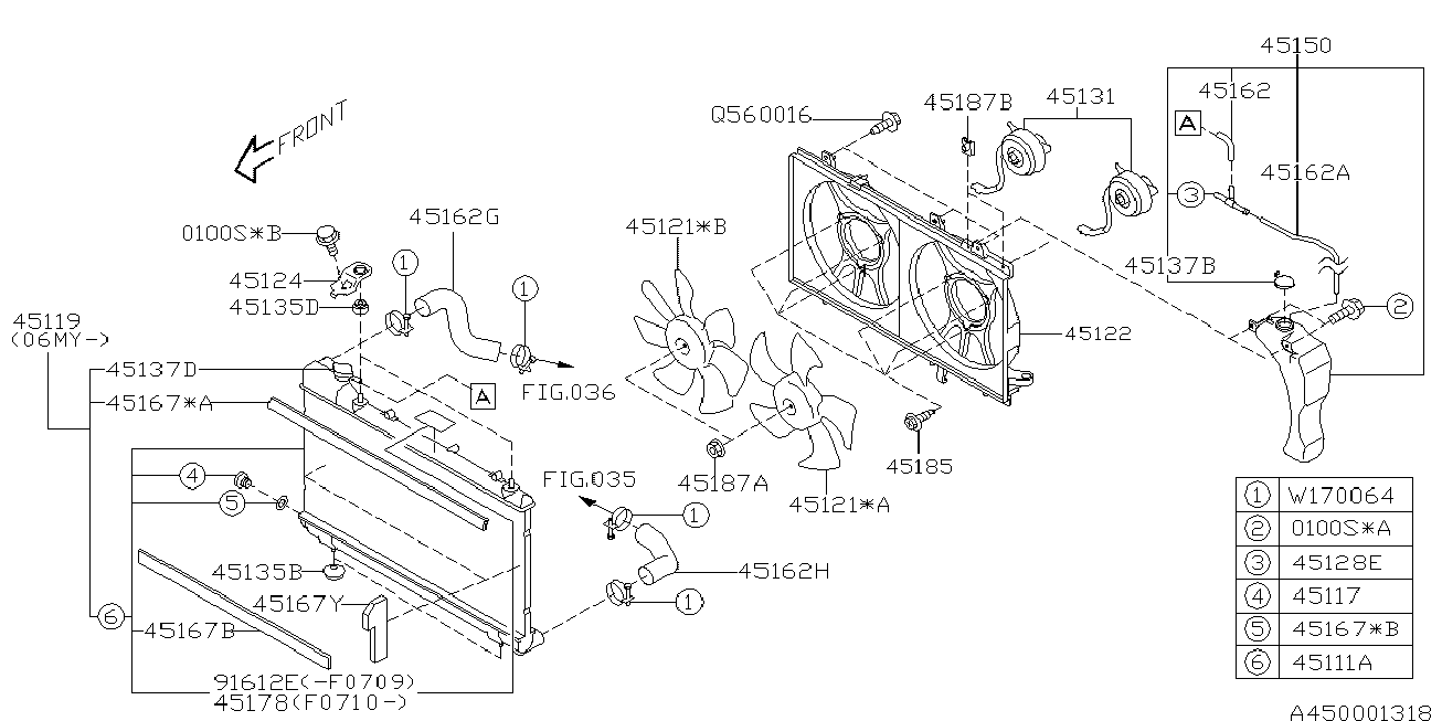 Subaru 45137FE002 - Vāciņš, Radiators autodraugiem.lv