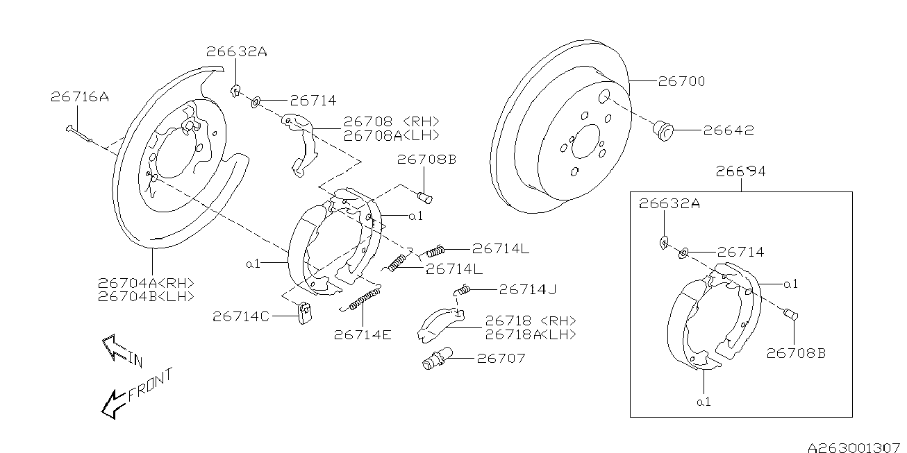 BMW 26700VA000 - Bremžu diski autodraugiem.lv