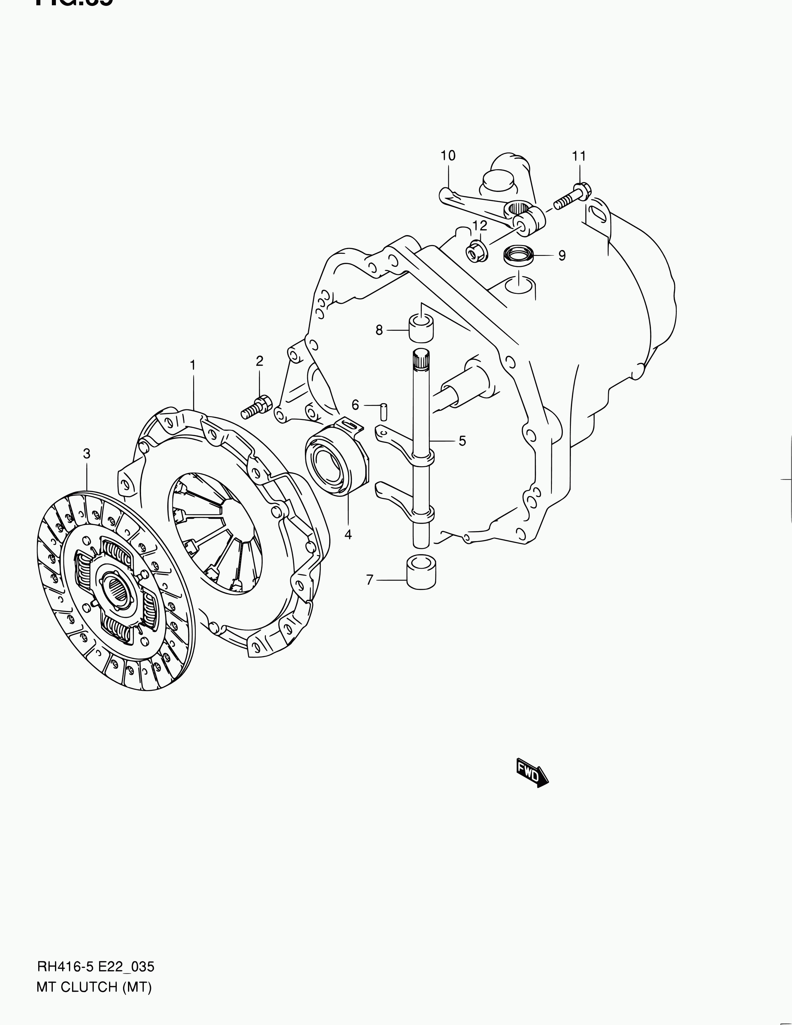 Bedford 22100-70C40 - Sajūga komplekts autodraugiem.lv