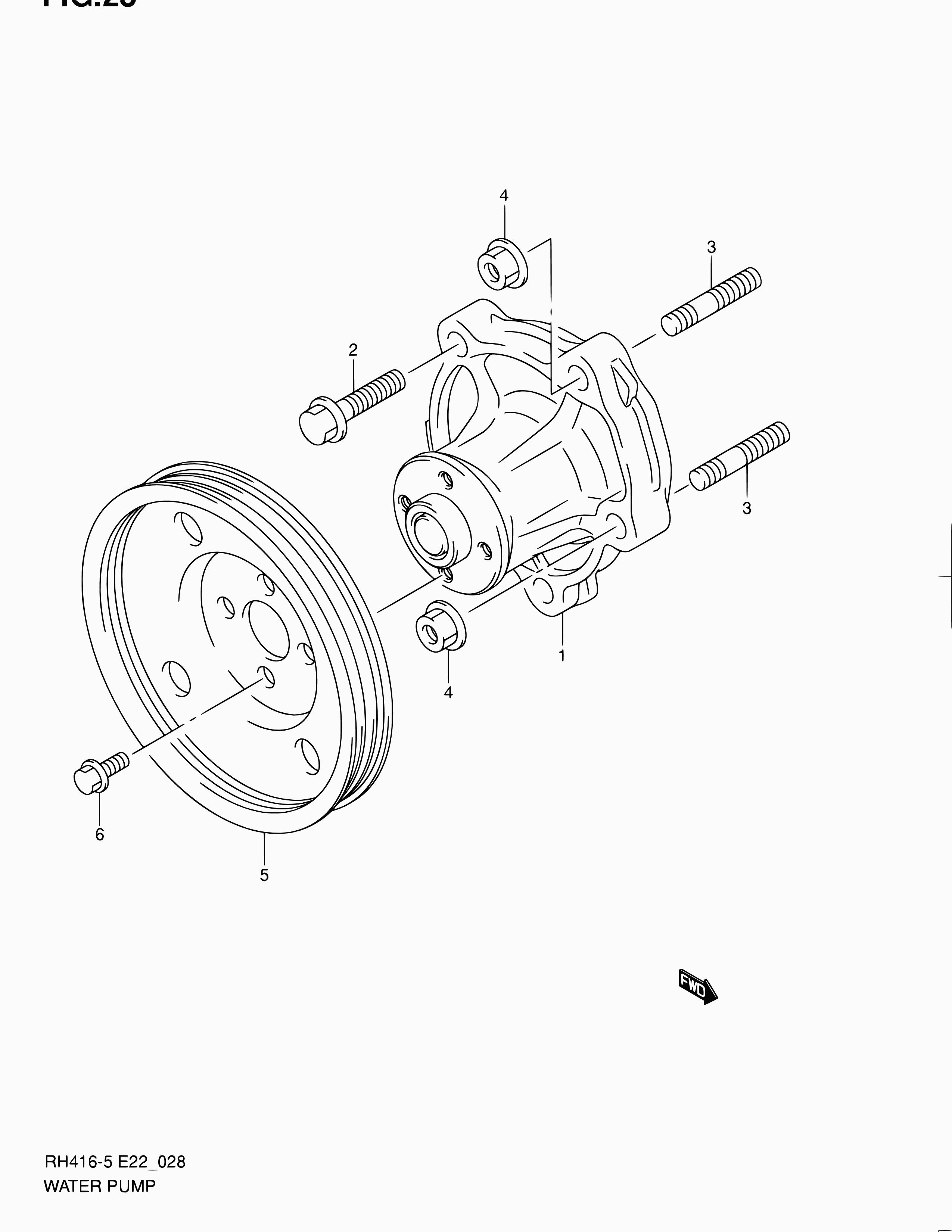 FIAT 17400-69G01 - Ūdenssūknis autodraugiem.lv