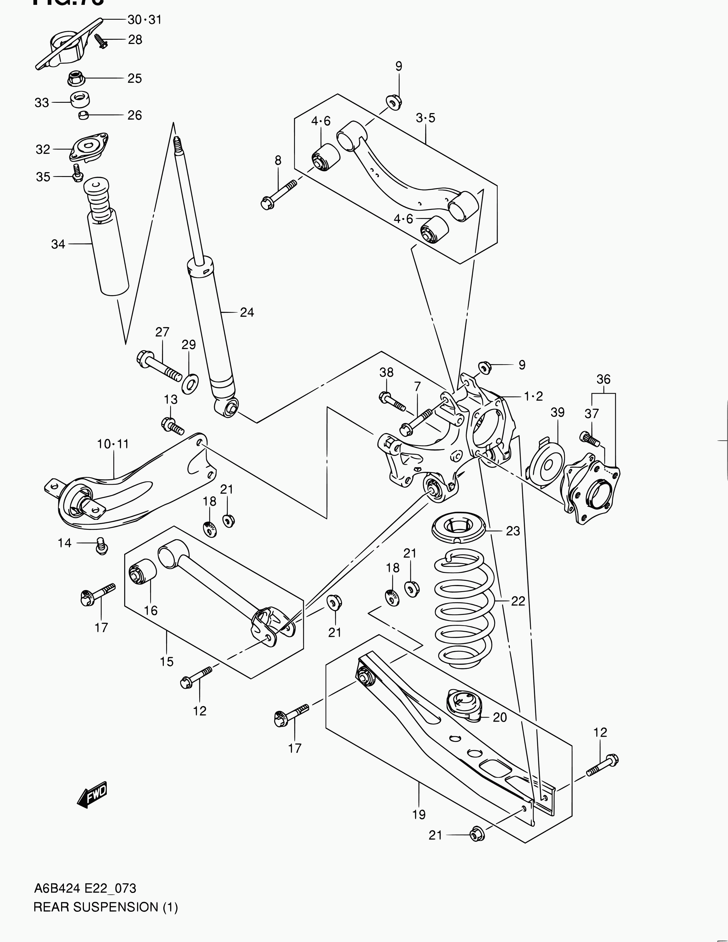 Suzuki 43402-57L00 - Riteņa rumbas gultņa komplekts autodraugiem.lv