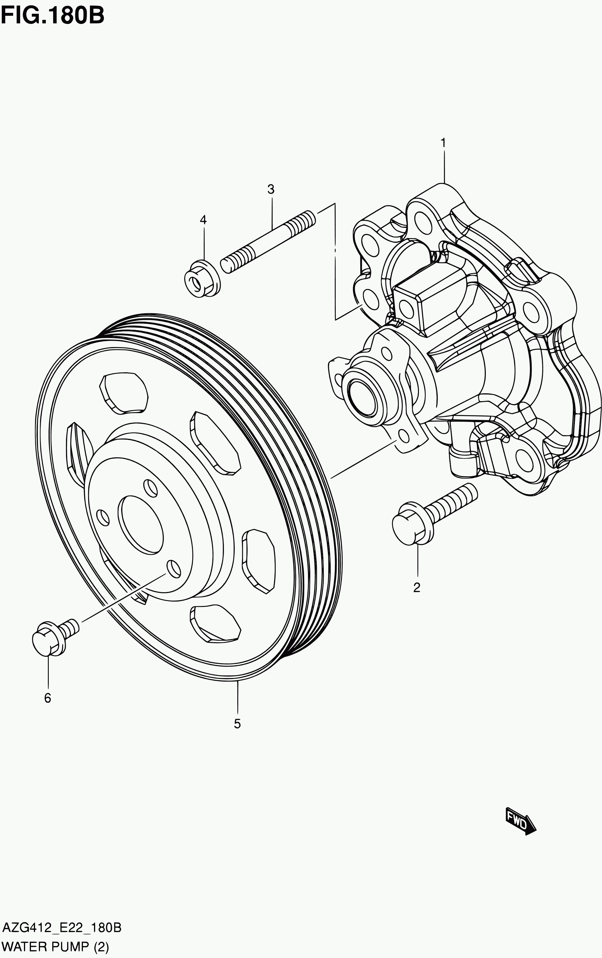 TOFAS 17400-69L00 - Ūdenssūknis autodraugiem.lv