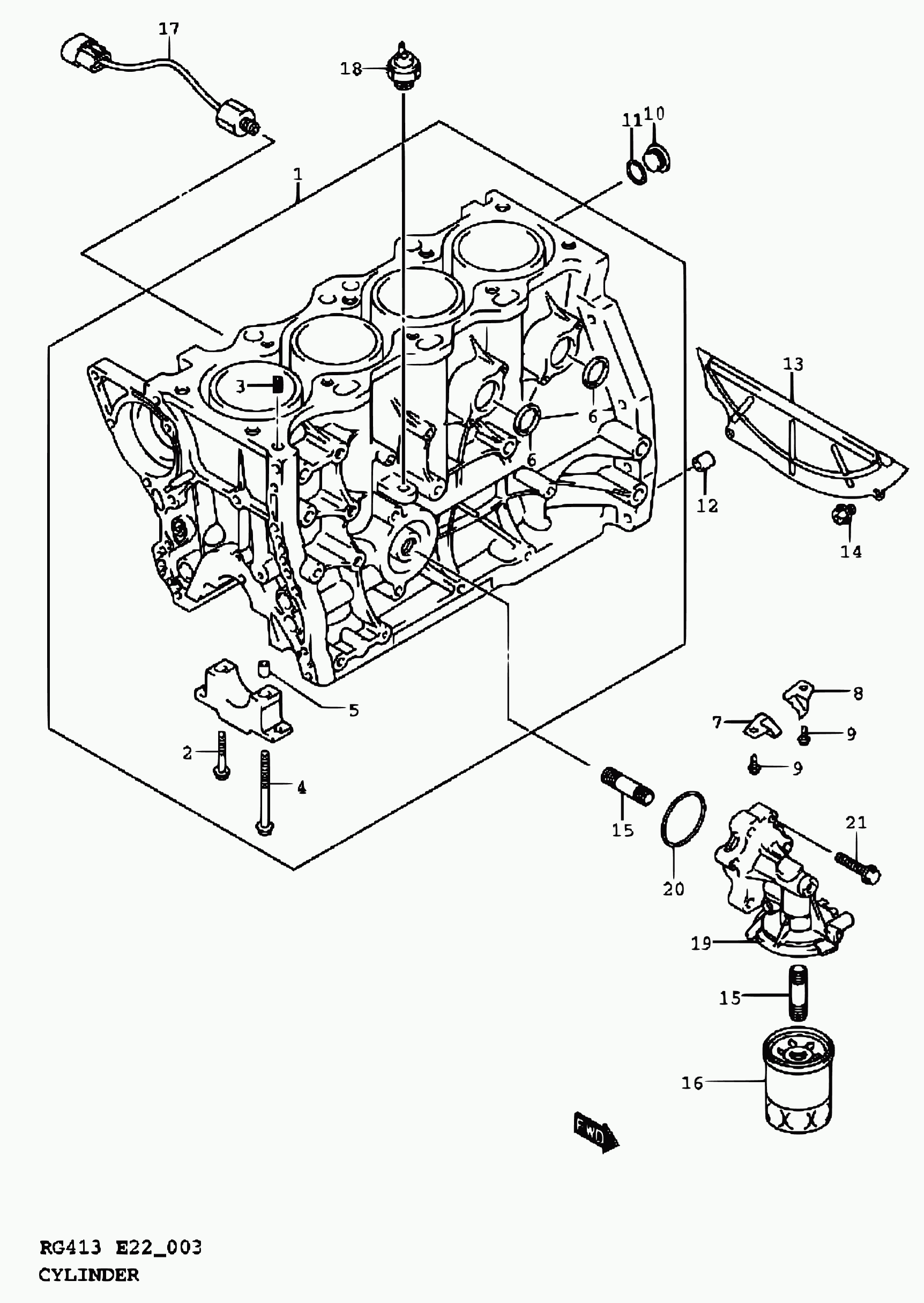 Subaru 37820-82001 - Devējs, Eļļas spiediens autodraugiem.lv