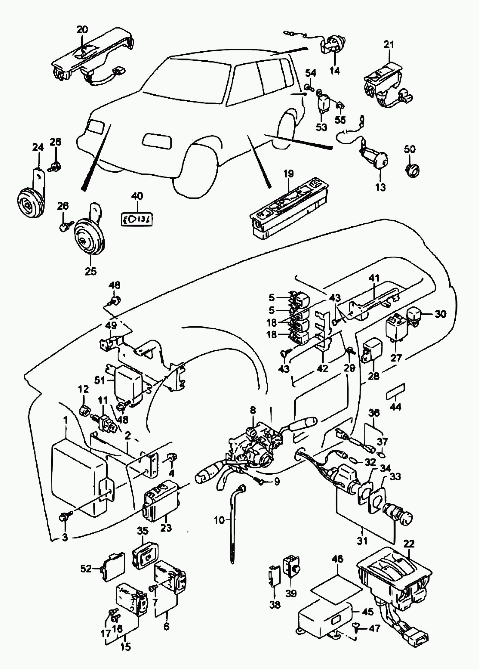 Subaru 37740-60D01 - Slēdzis, Sajūga vadība (Tempomat) autodraugiem.lv