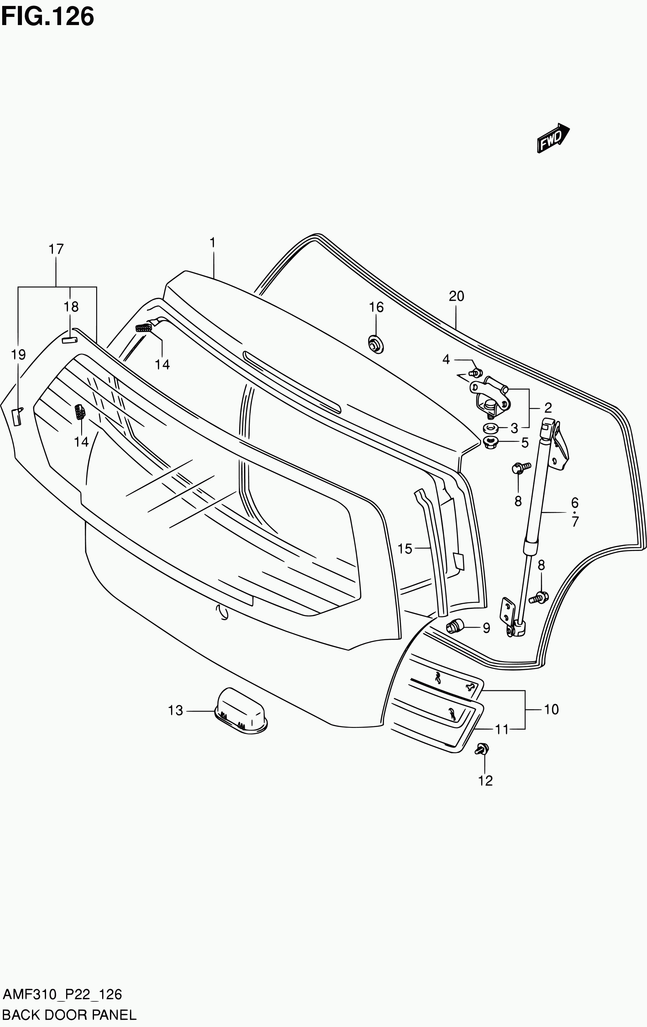 NISSAN 81850M68K00 - Gāzes atspere, Bagāžas / Kravas nodalījuma vāks autodraugiem.lv