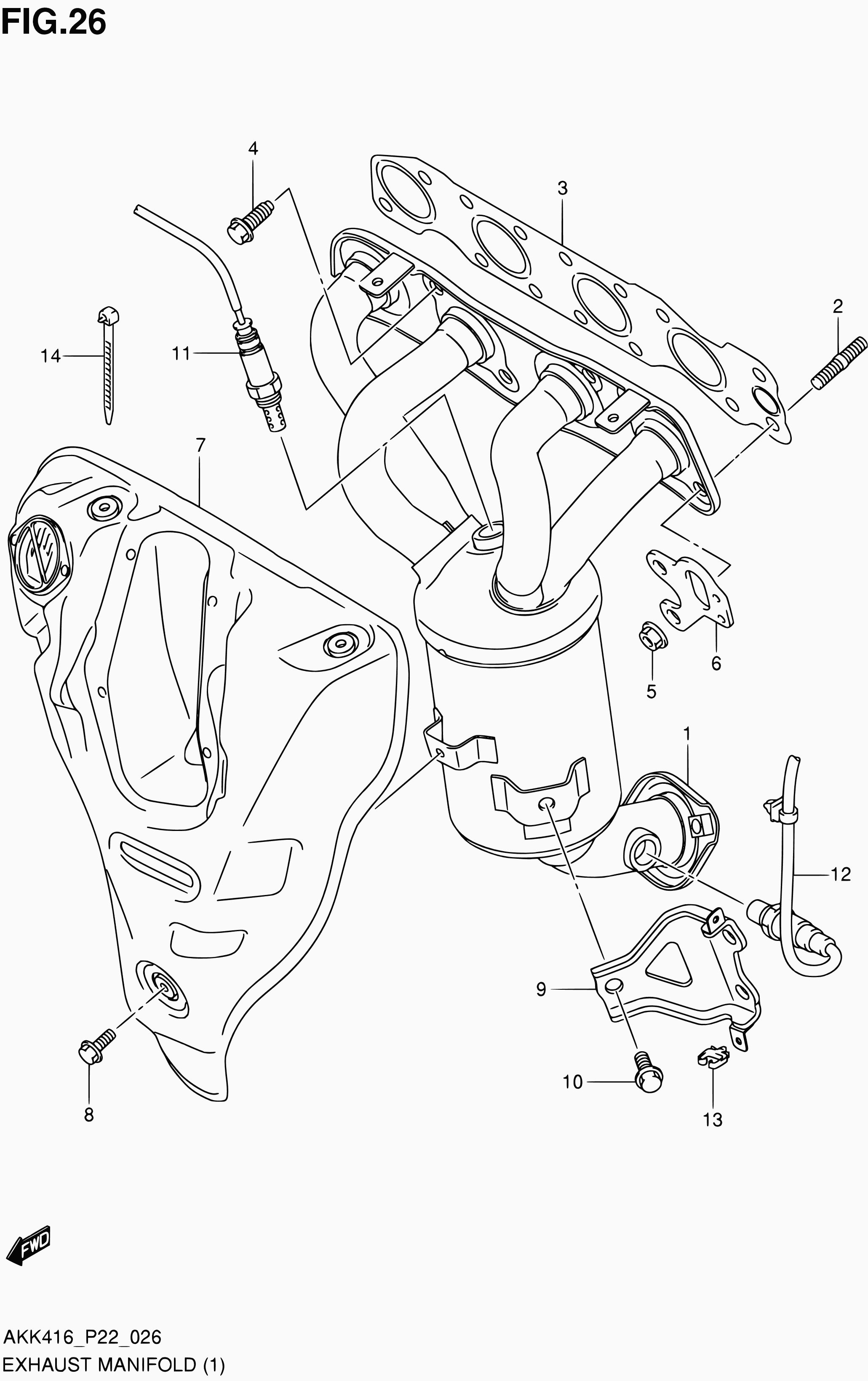 Suzuki 18213 61M00 - Lambda zonde autodraugiem.lv