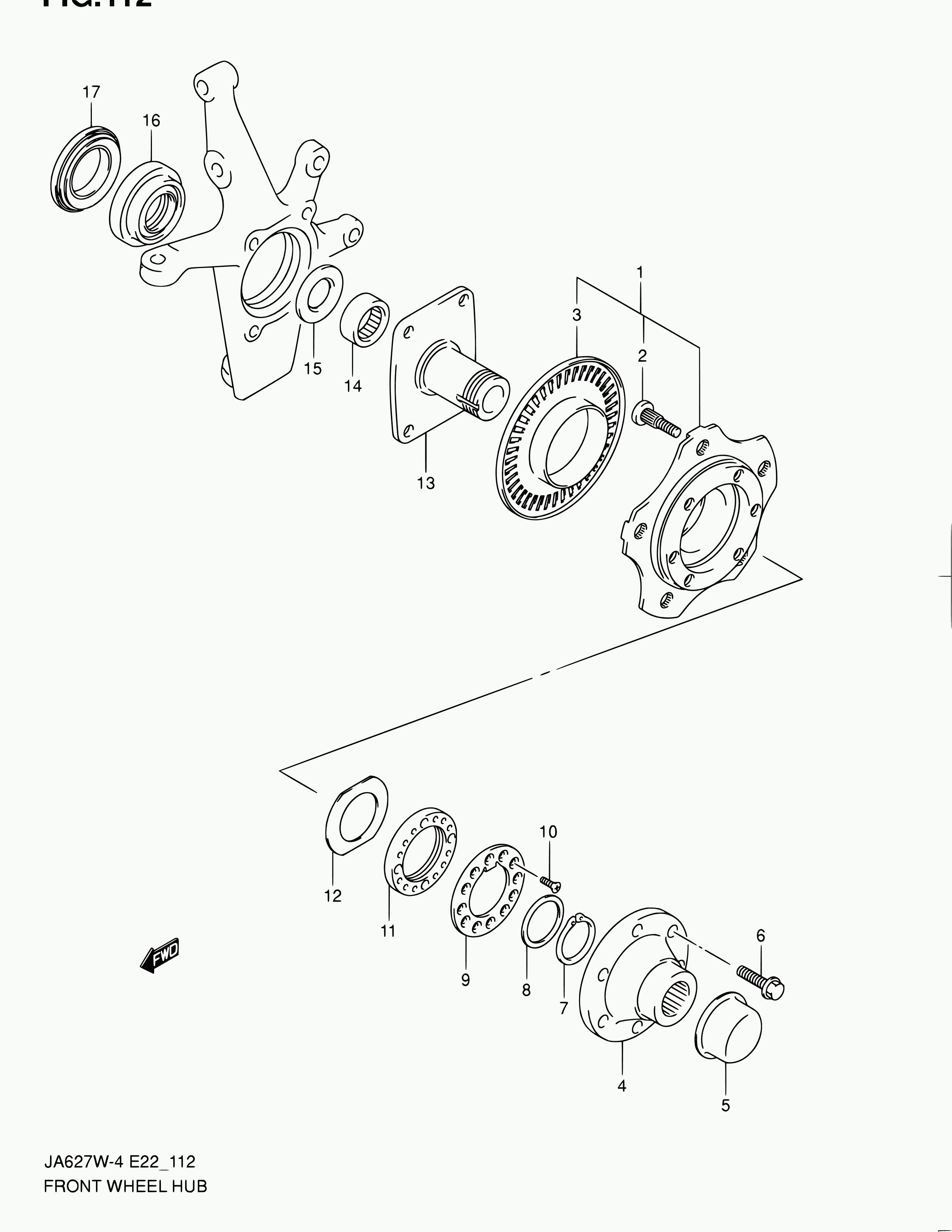 Suzuki 09380-26004 - Riteņa rumbas gultņa komplekts autodraugiem.lv