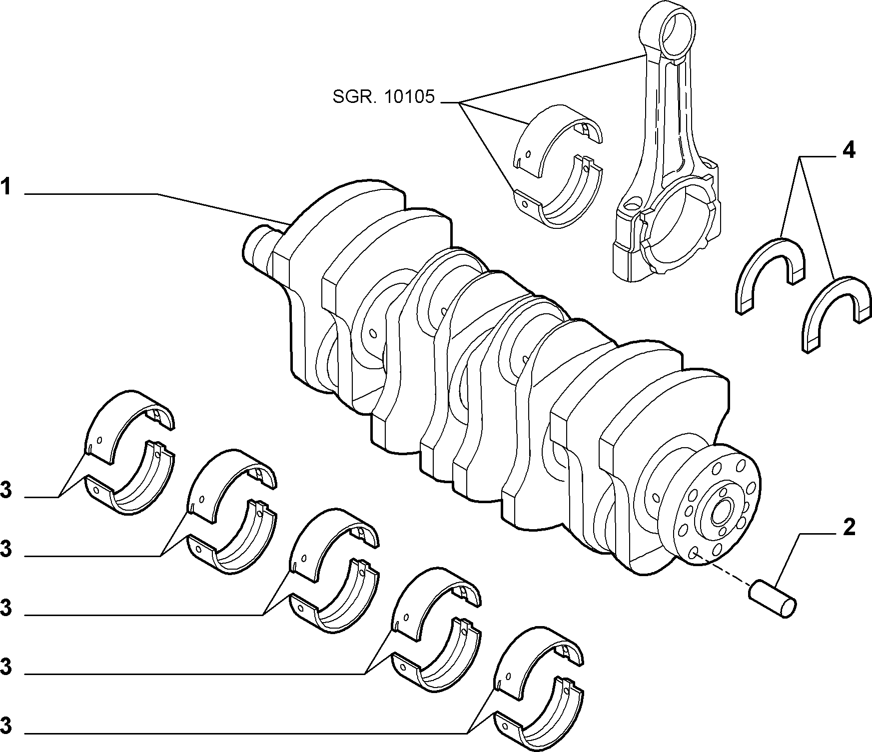 FIAT 55200307 - Kloķvārpsta autodraugiem.lv