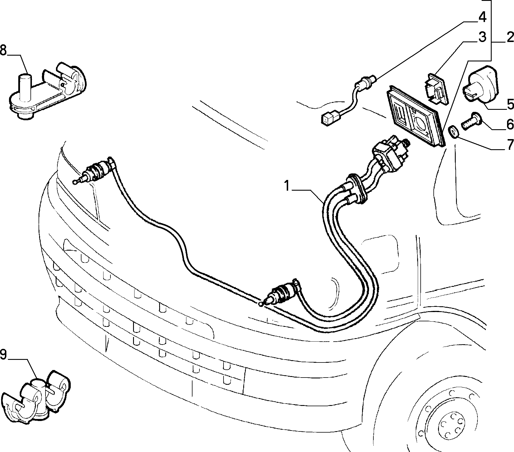 FIAT 1301157080 - Regulējošais elements, Lukturu augstuma regulēšana autodraugiem.lv