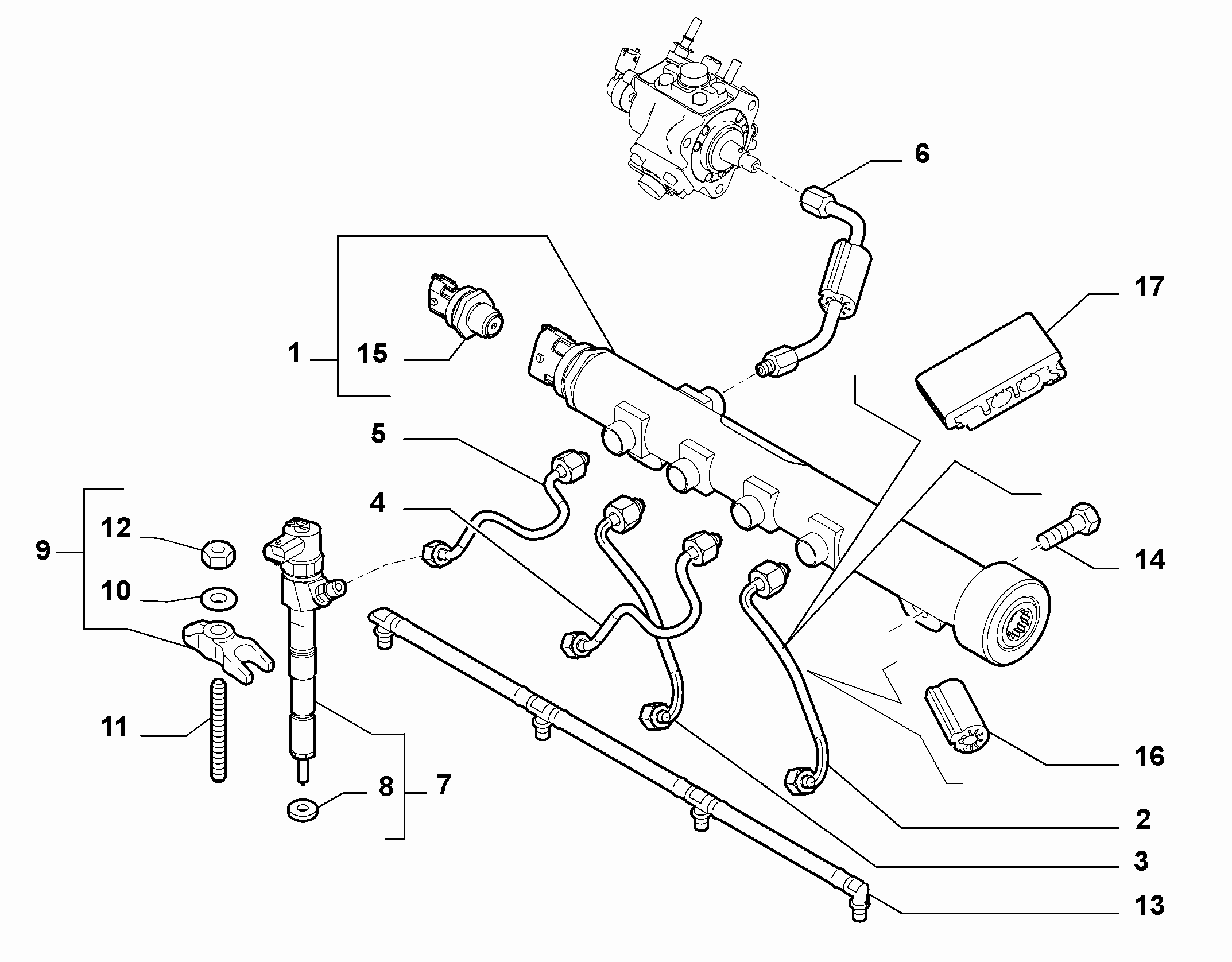 Vauxhall 55221016 - Blīvgredzens, Sprauslas kanāls autodraugiem.lv