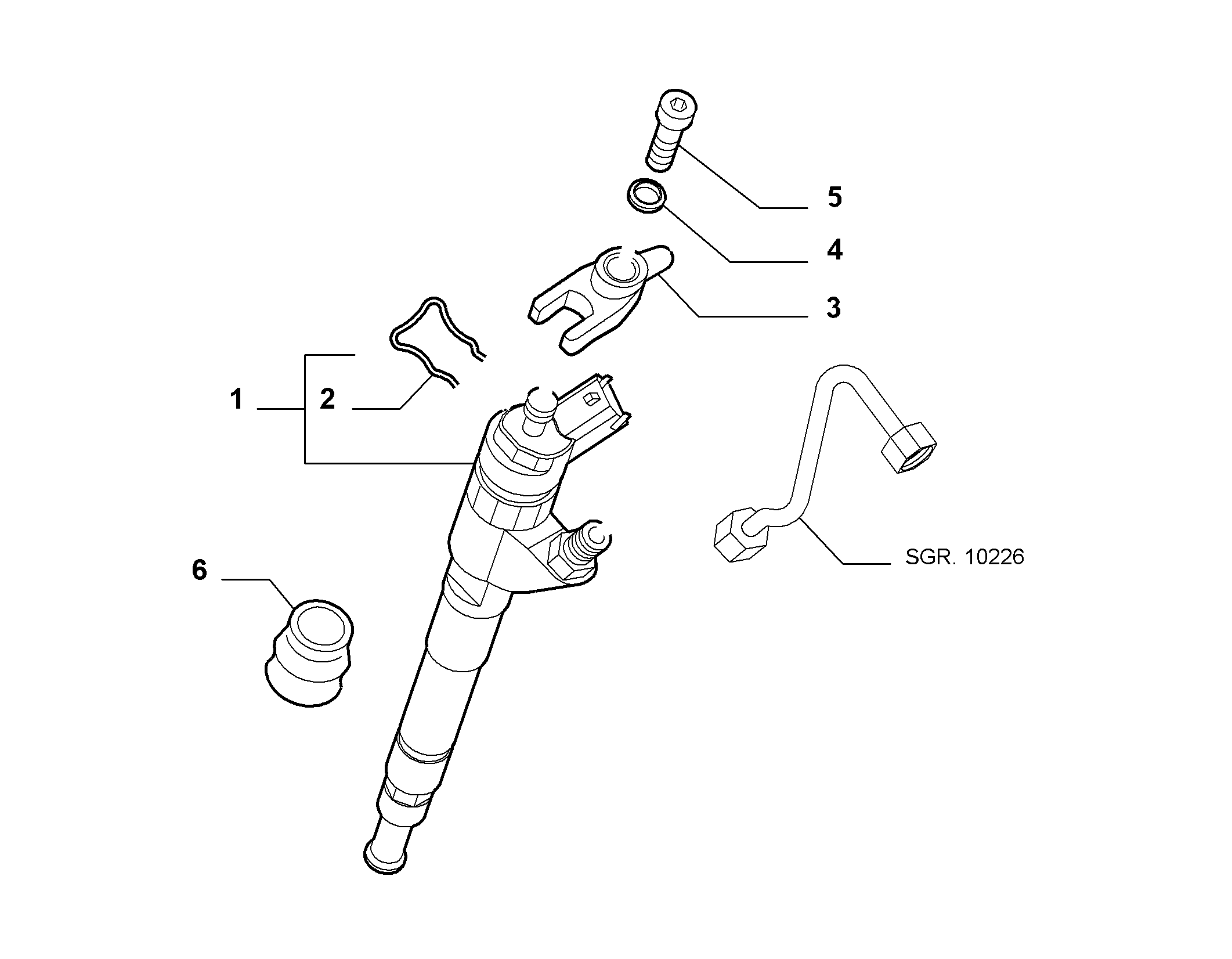 FIAT 504239811 - Siltumizolācijas paplāksne, Iesmidzināšanas sistēma autodraugiem.lv