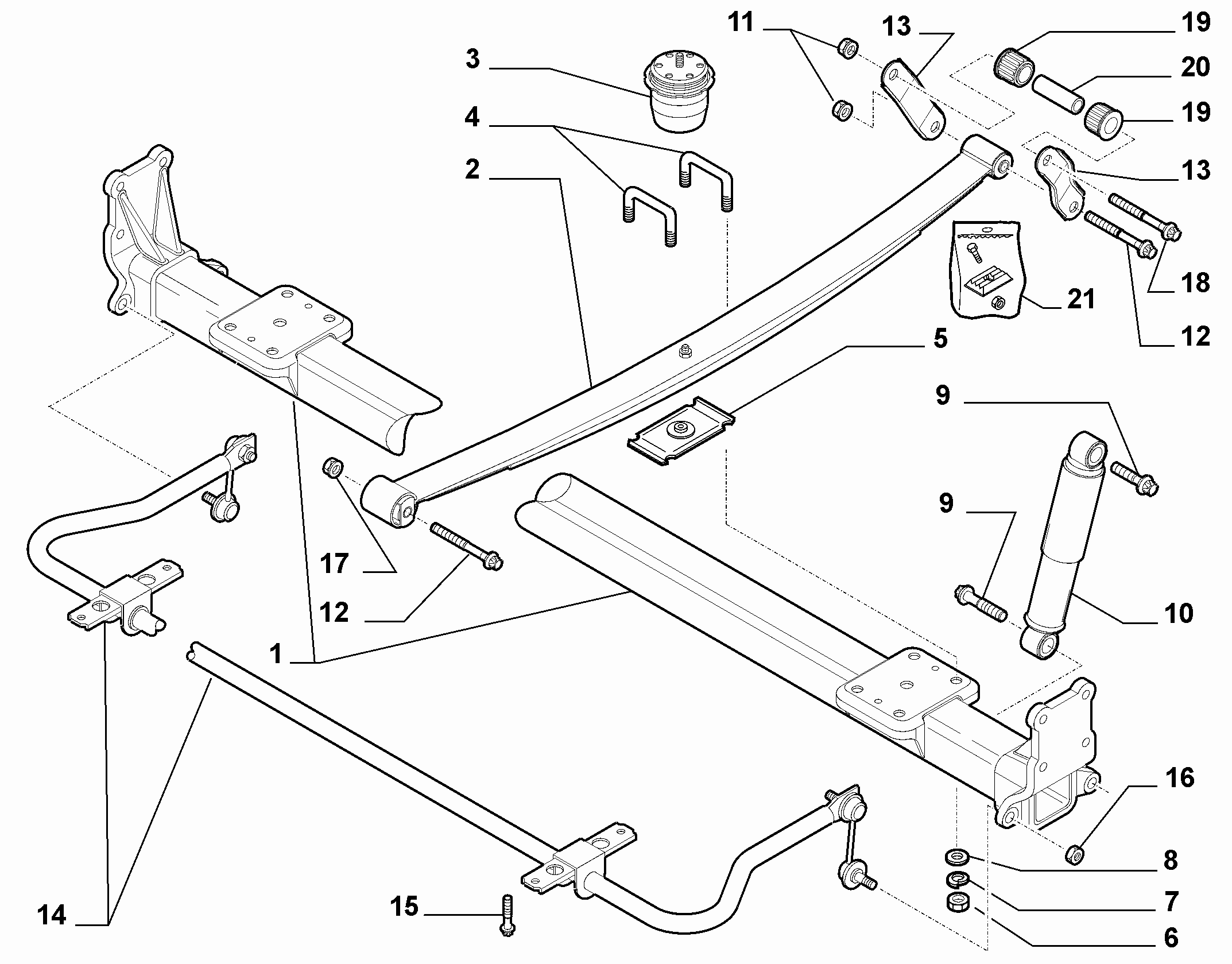 FIAT / LANCIA 1362548080 - Amortizators autodraugiem.lv