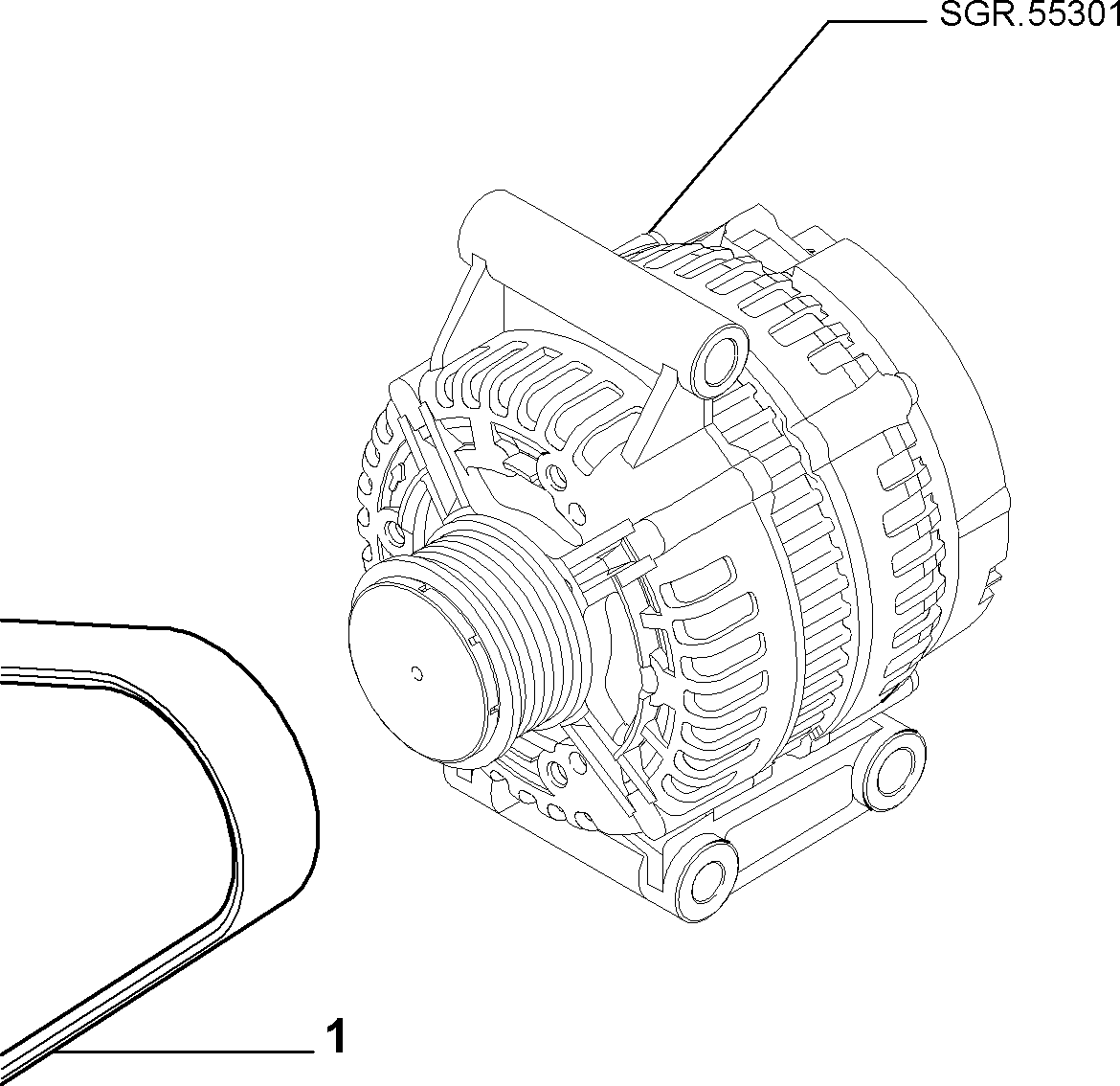 Lancia 9664069380 - Ķīļrievu siksna autodraugiem.lv