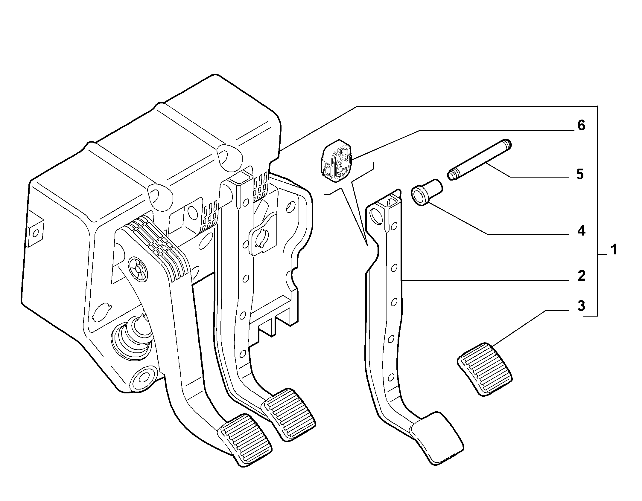 Alfa Romeo 71747697 - PEDAL COVER autodraugiem.lv