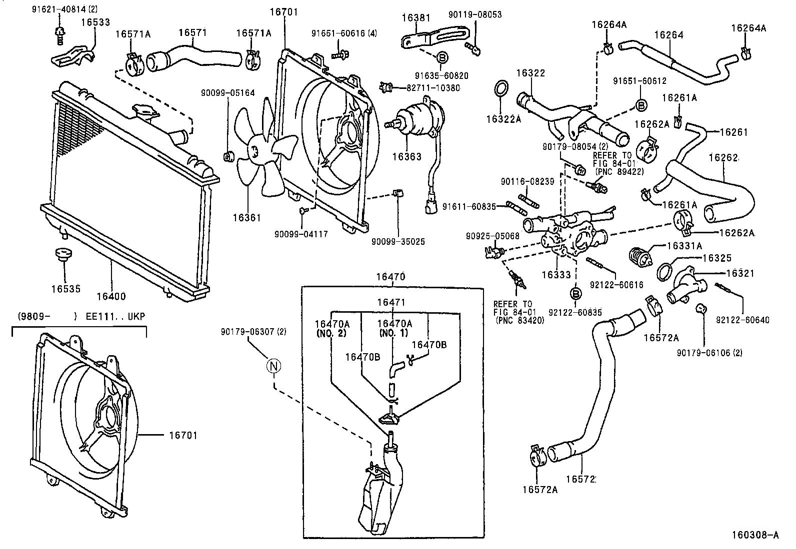 TOYOTA 16361-11020 - Ventilators, Motora dzesēšanas sistēma autodraugiem.lv