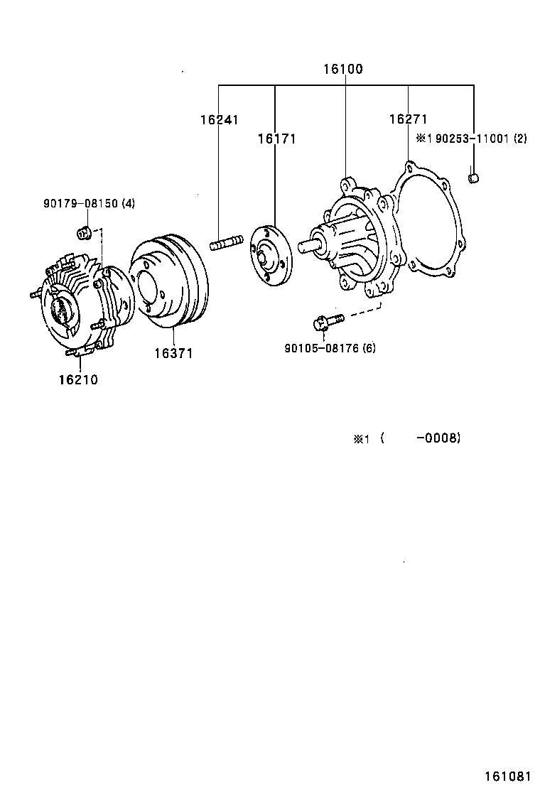 VAG 1610059257 - Ūdenssūknis autodraugiem.lv