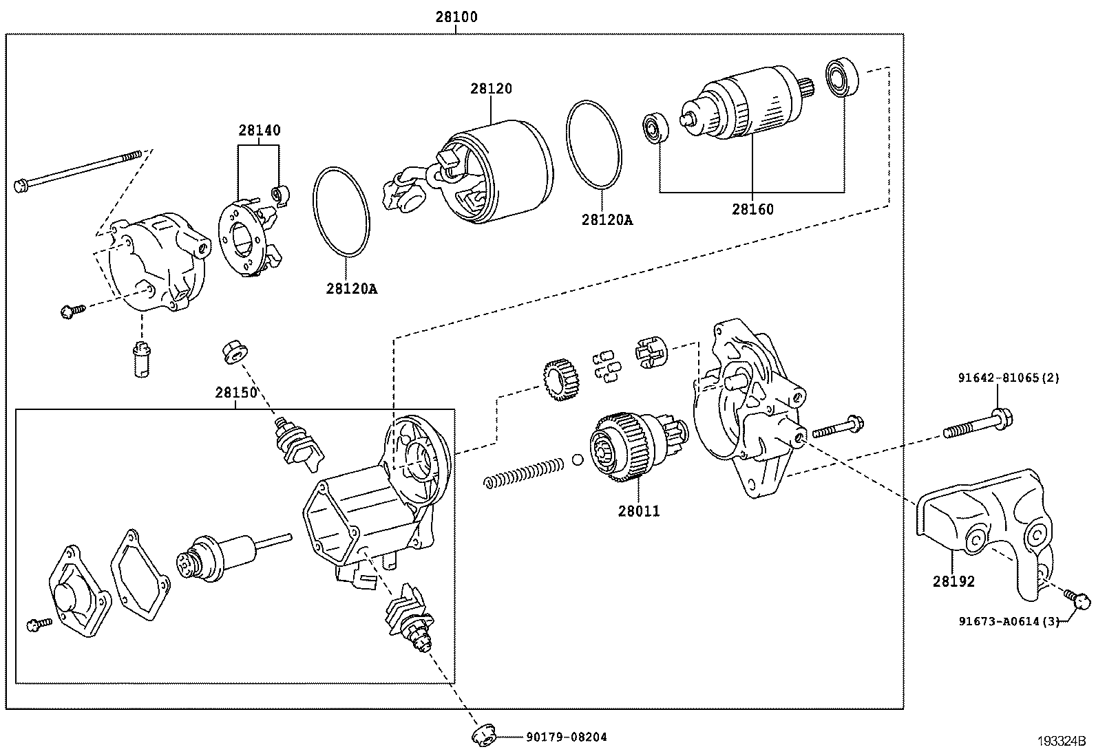 TOYOTA 28140 35060 - Kronšteins, Ogļu sukas autodraugiem.lv