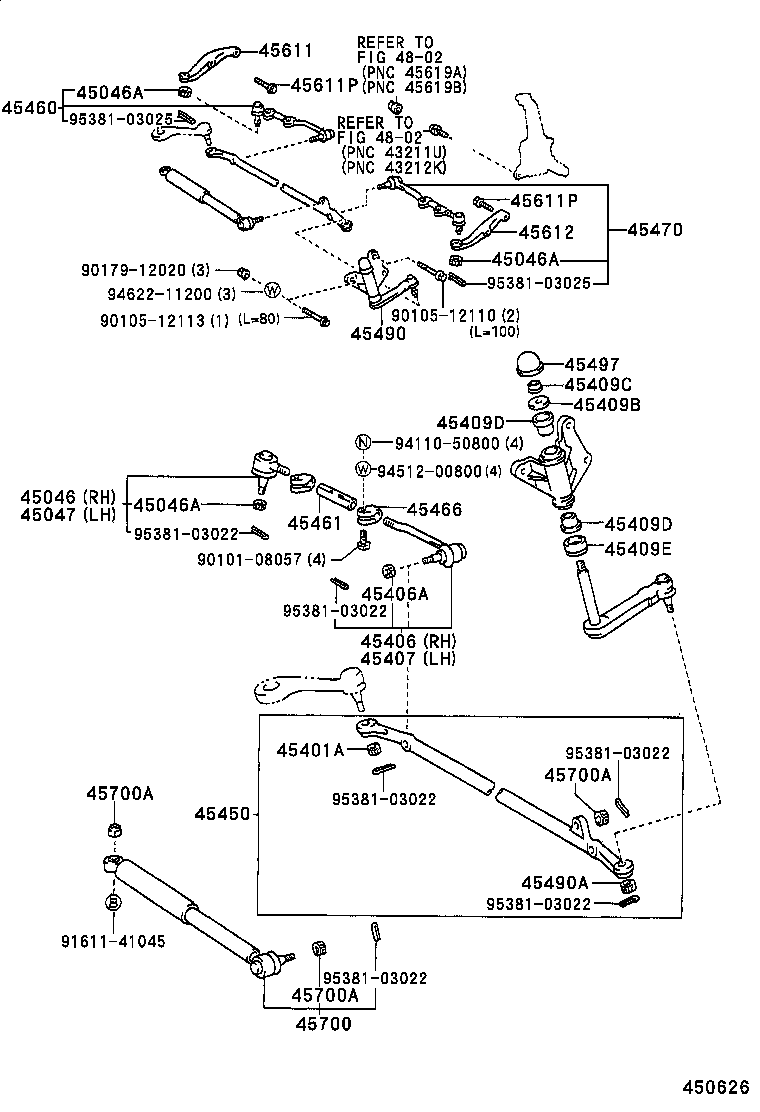 Suzuki 4504639235 - Stūres šķērsstiepņa uzgalis autodraugiem.lv