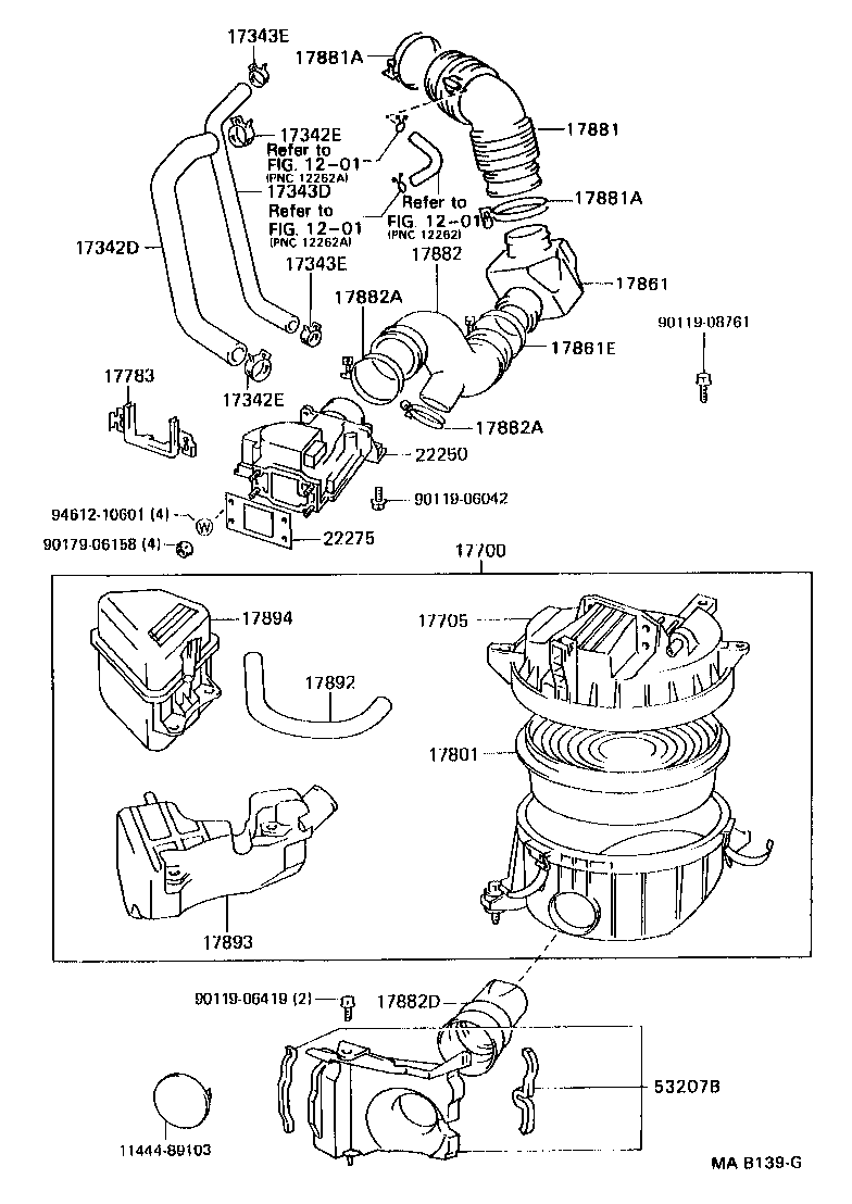 Suzuki 1780170020 - Gaisa filtrs autodraugiem.lv