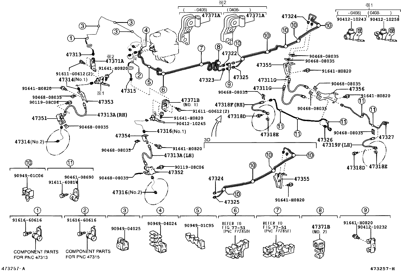 LEXUS 9094702F23 - Bremžu šļūtene autodraugiem.lv