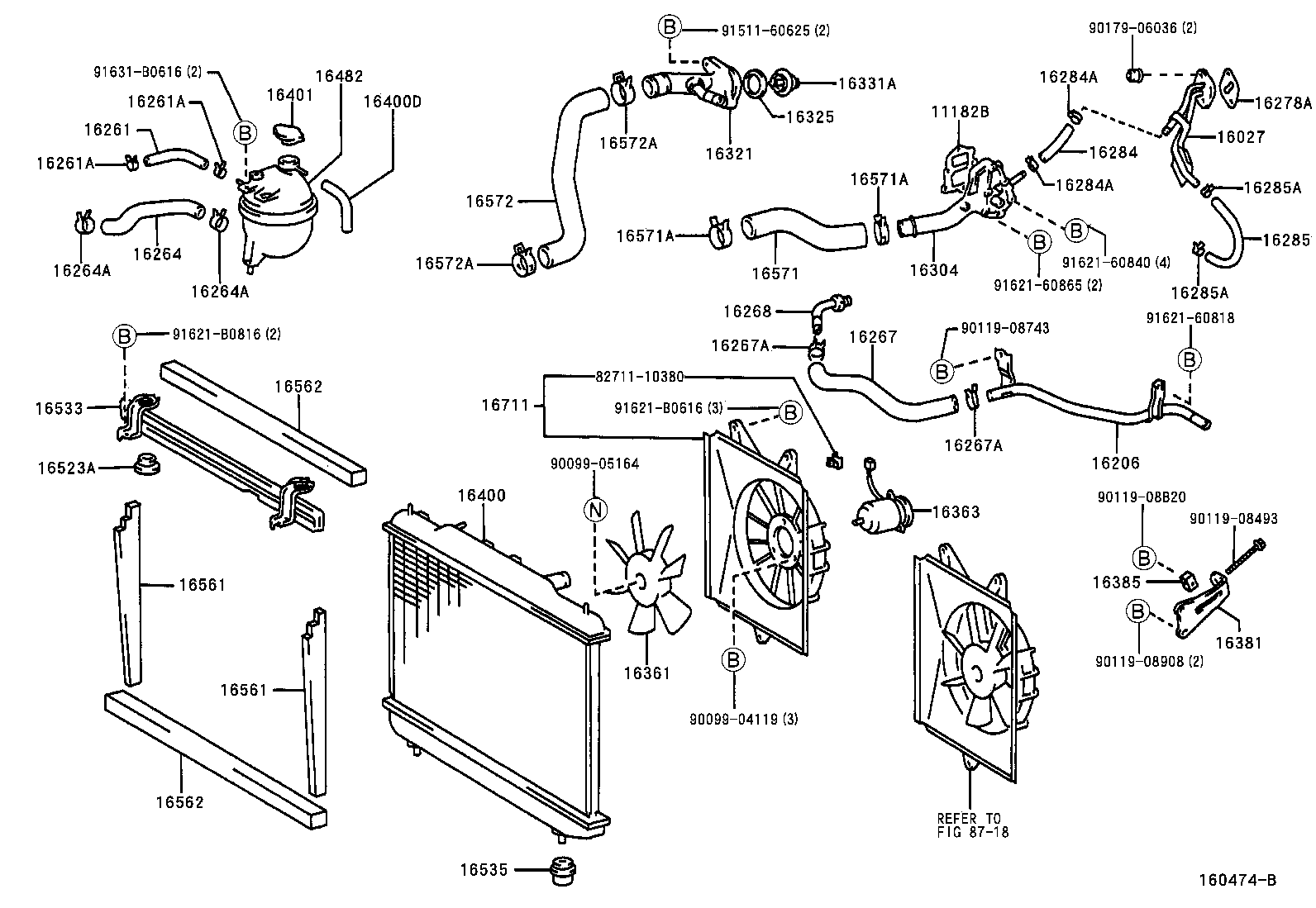 TOYOTA 16401-5B440 - Vāciņš, Eļļas ieliešanas kakliņš autodraugiem.lv