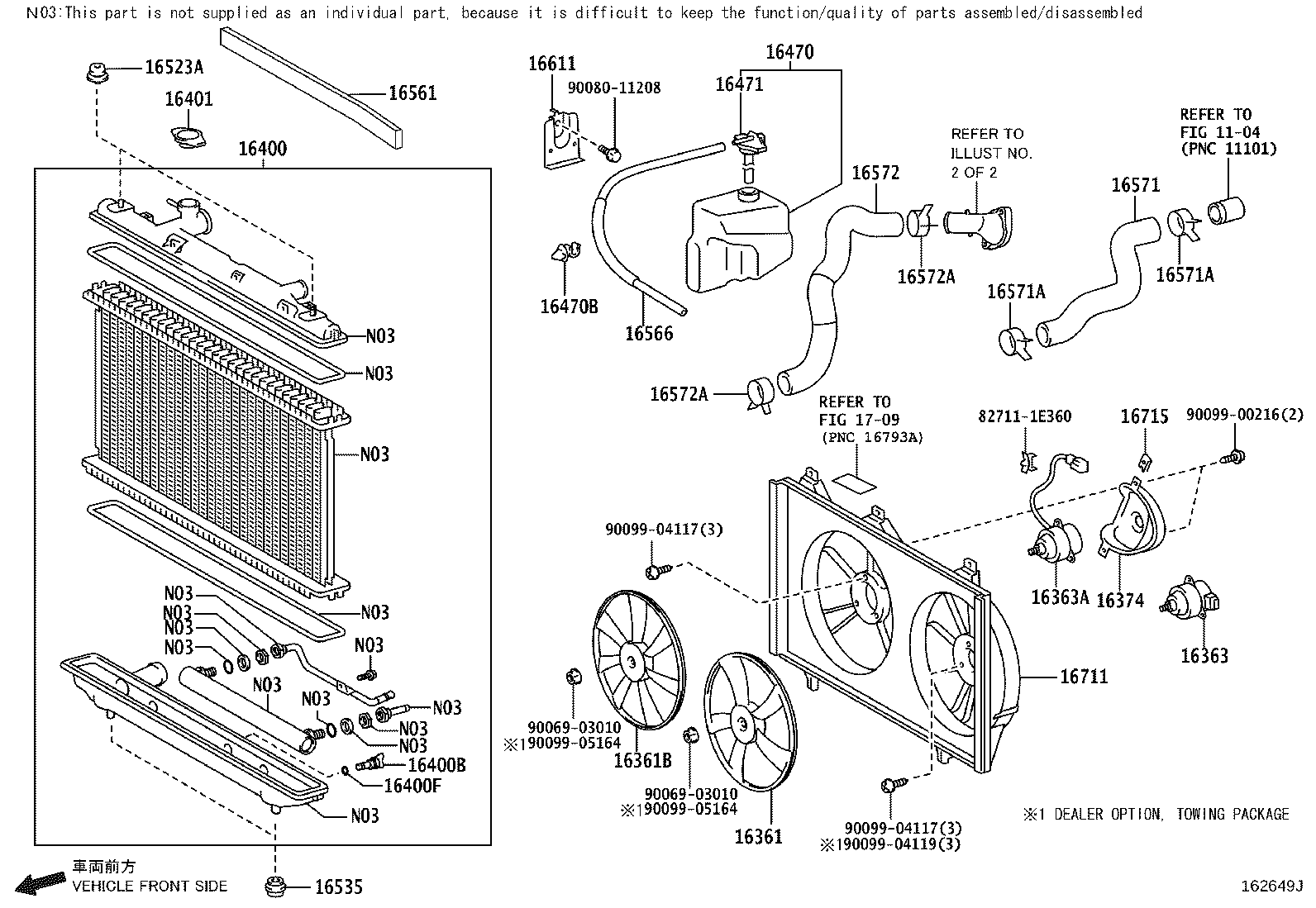 TOYOTA 163610H090 - FAN autodraugiem.lv