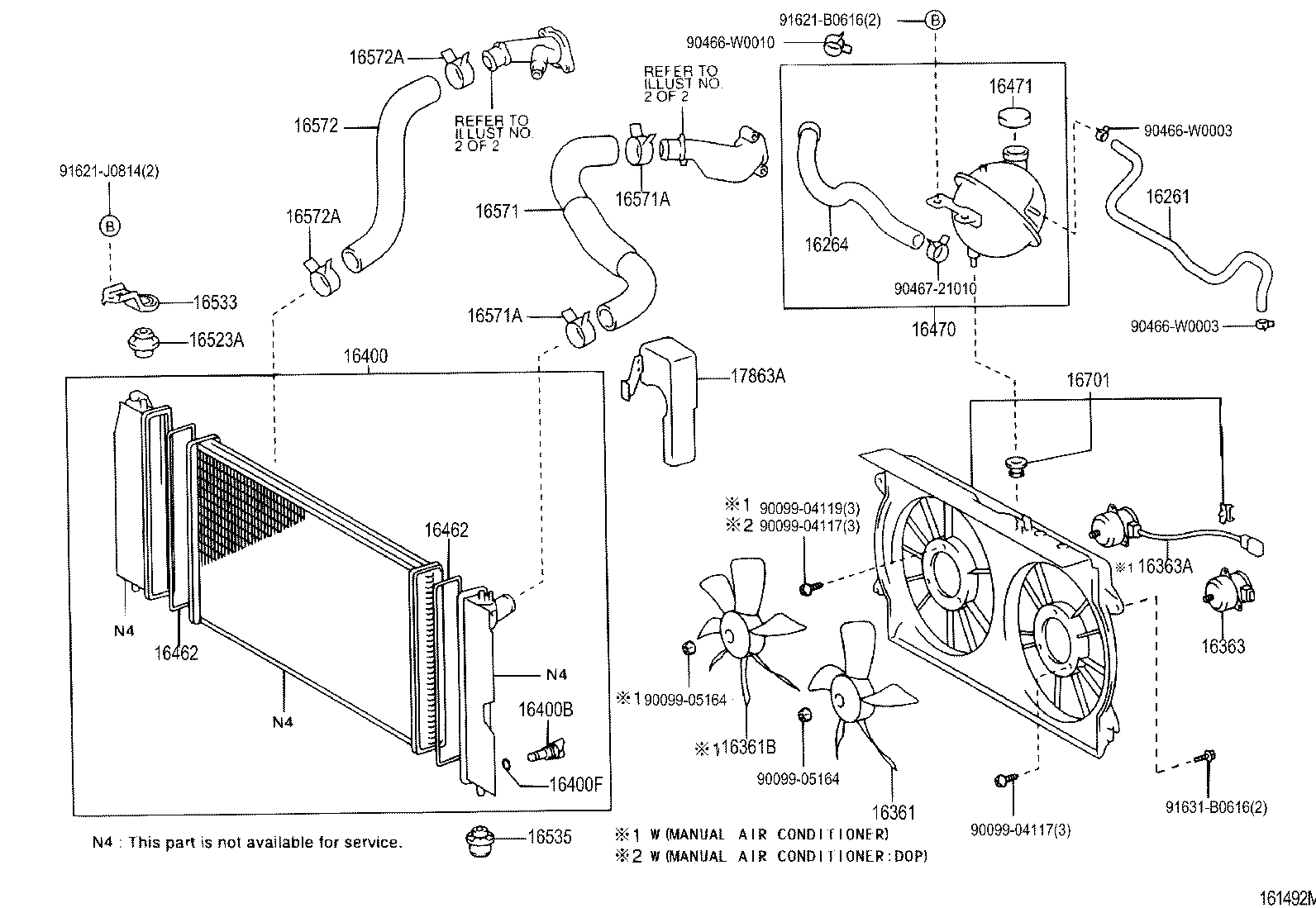 TOYOTA 167110G010 - Ventilators, Motora dzesēšanas sistēma autodraugiem.lv